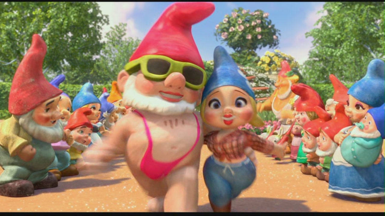 Mankini And Dolly Gnome Gnomeo And Juliet Wallpaper