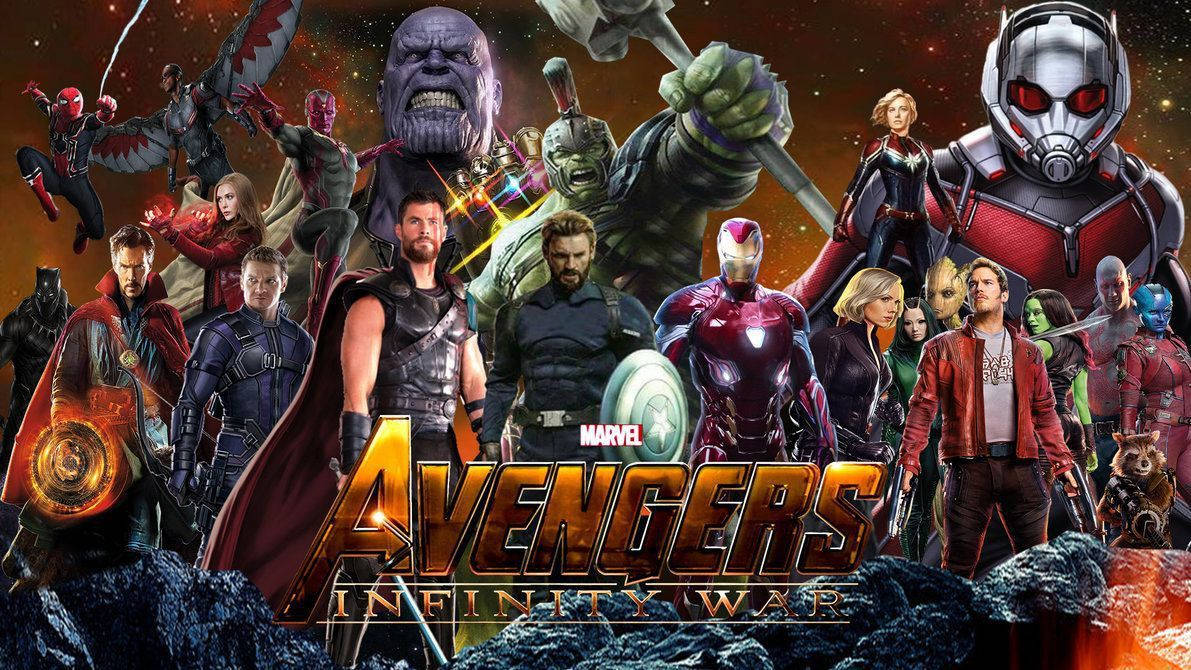 "The Avengers Infinity War Awakens" Wallpaper