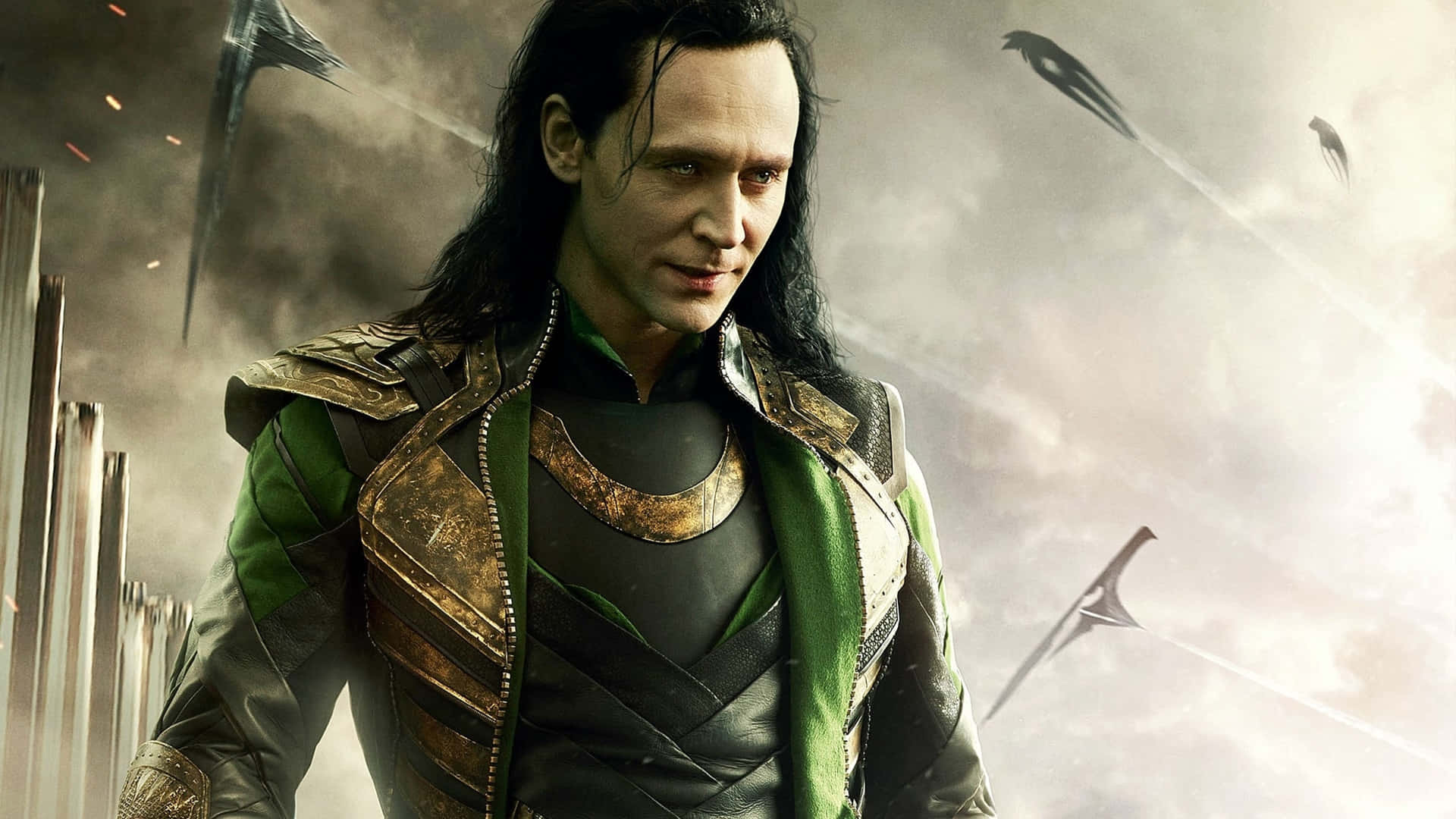 Image  Loki, the God of Mischief from the Marvel Universe Wallpaper