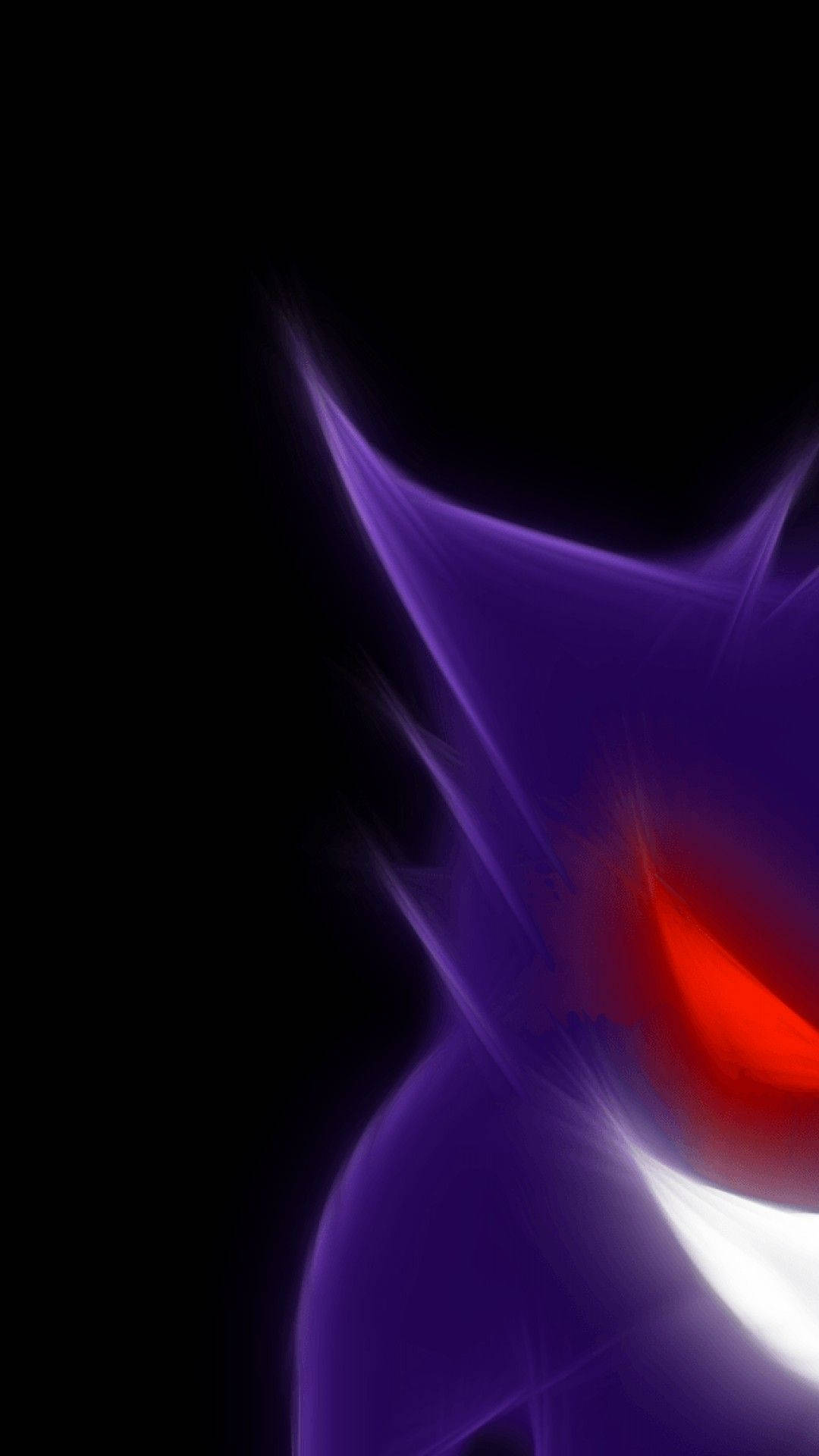 "Don't Be Fooled by His Cute Appearance - Menacing Gengar Is at the Ready!" Wallpaper
