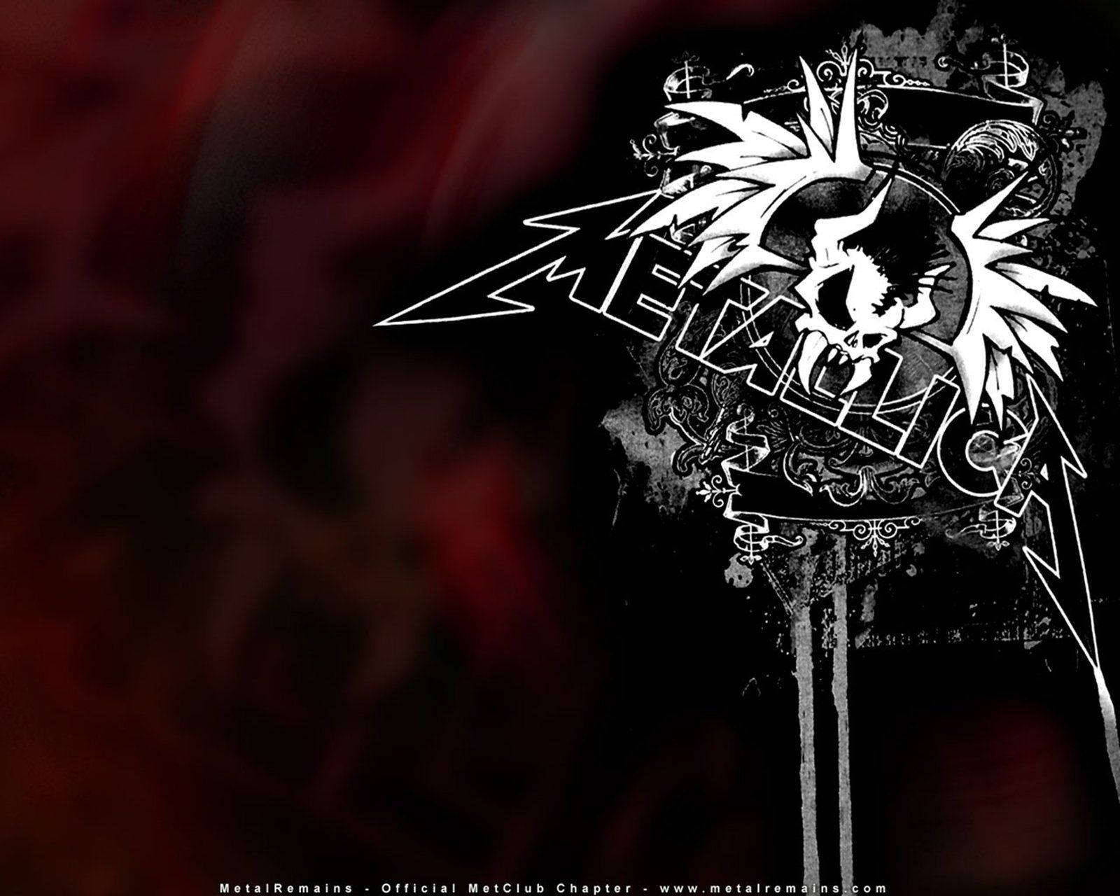 "Chasing Trajectories - Metallica's Winged Skull Logo" Wallpaper