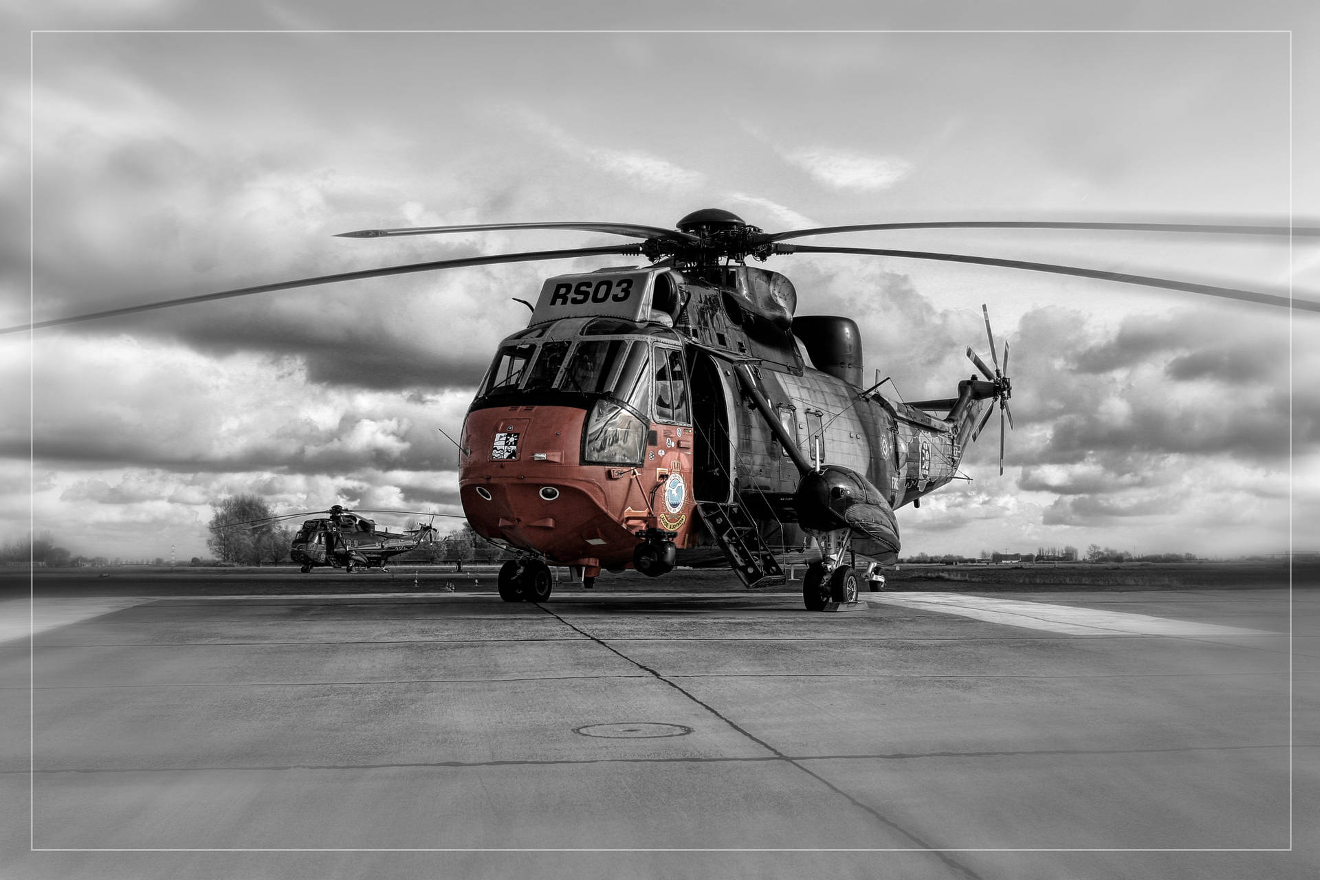 Military Helicopter Sea King Wallpaper