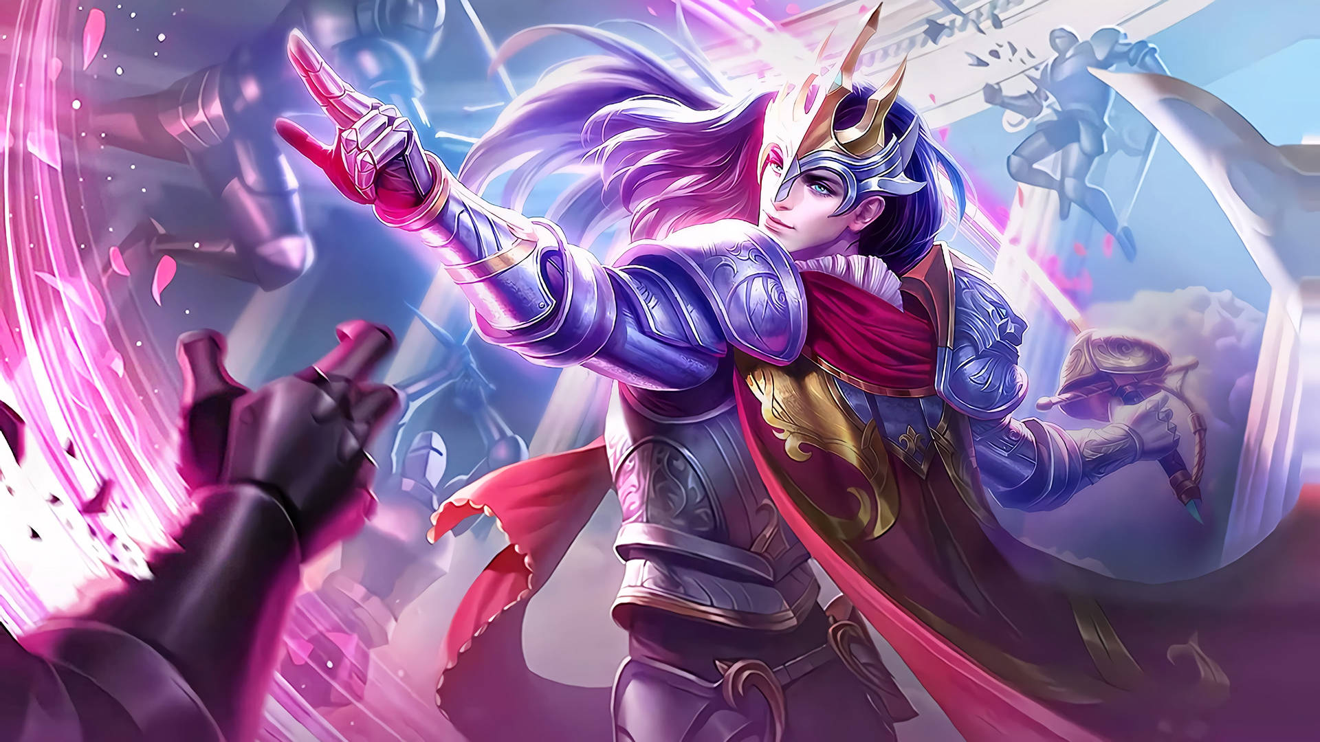 Mobile Legends Heroes Floral Knight Wallpaper