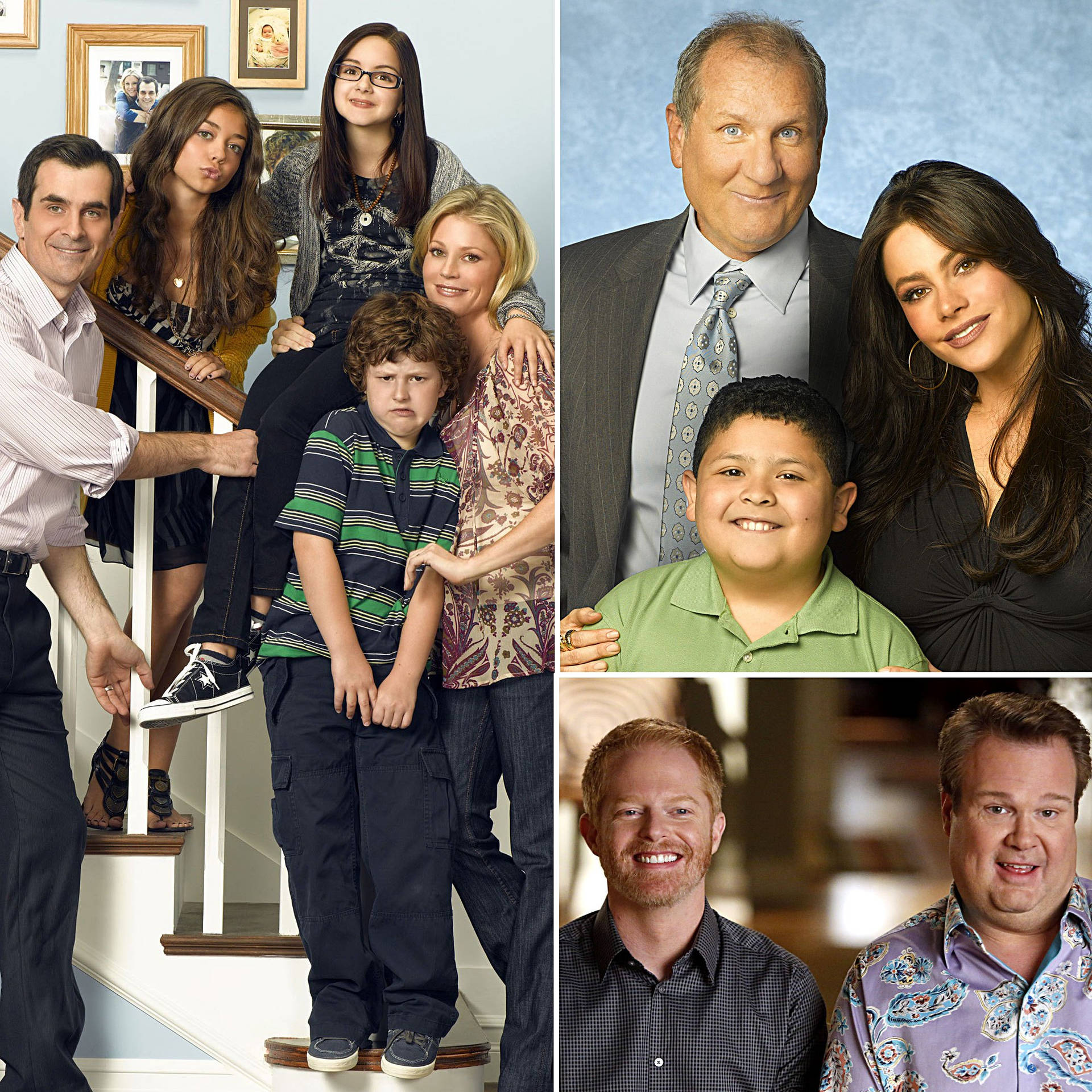 Come together and be one happy family - The Pritchett-Dumphy-Tucker Clan Wallpaper