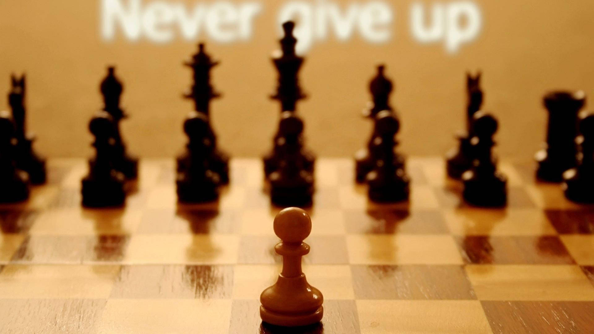 "The Ultimate Triumph - The Resilience of a Chess Player" Wallpaper