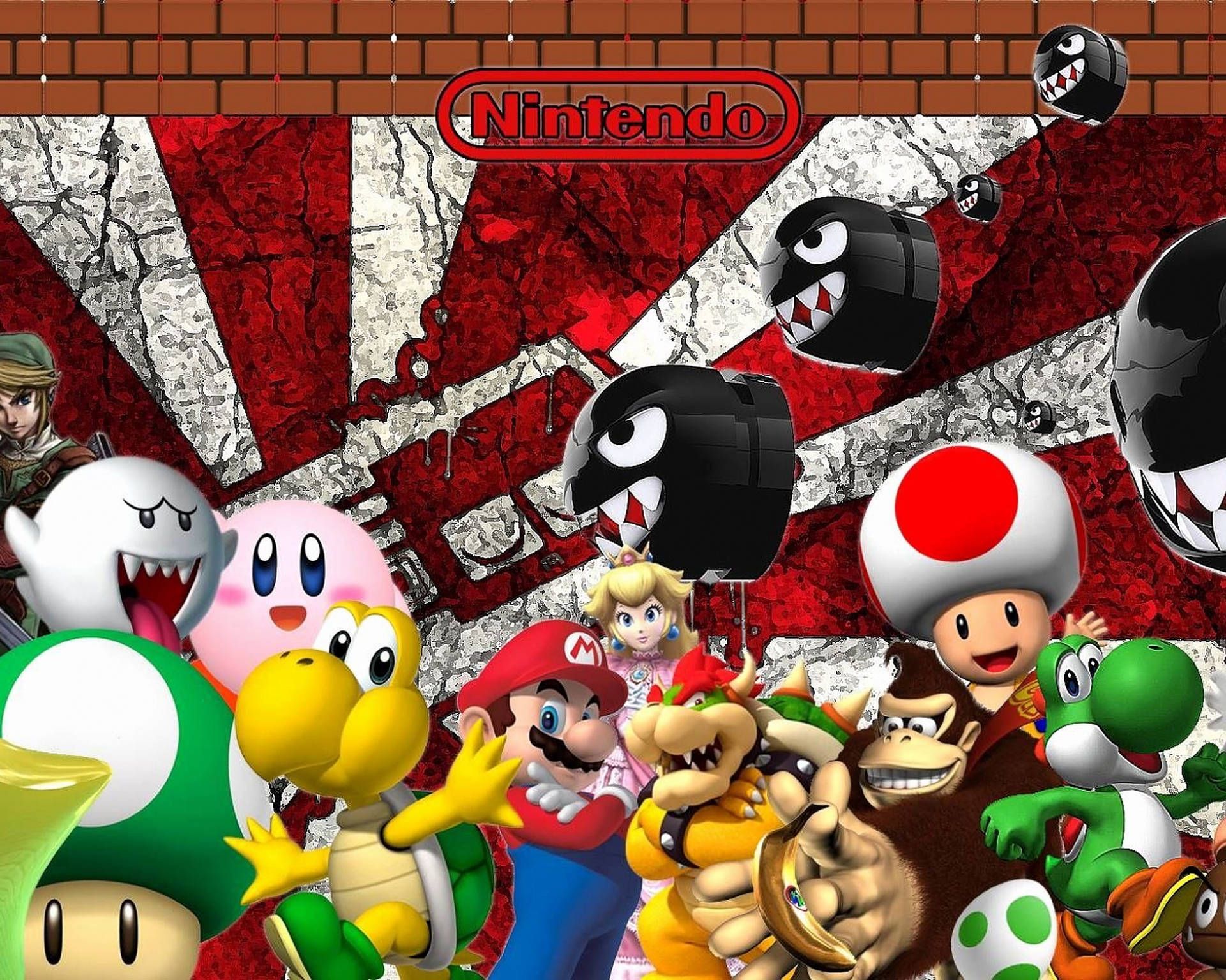 Nintendo Characters Super Mario Wallpaper