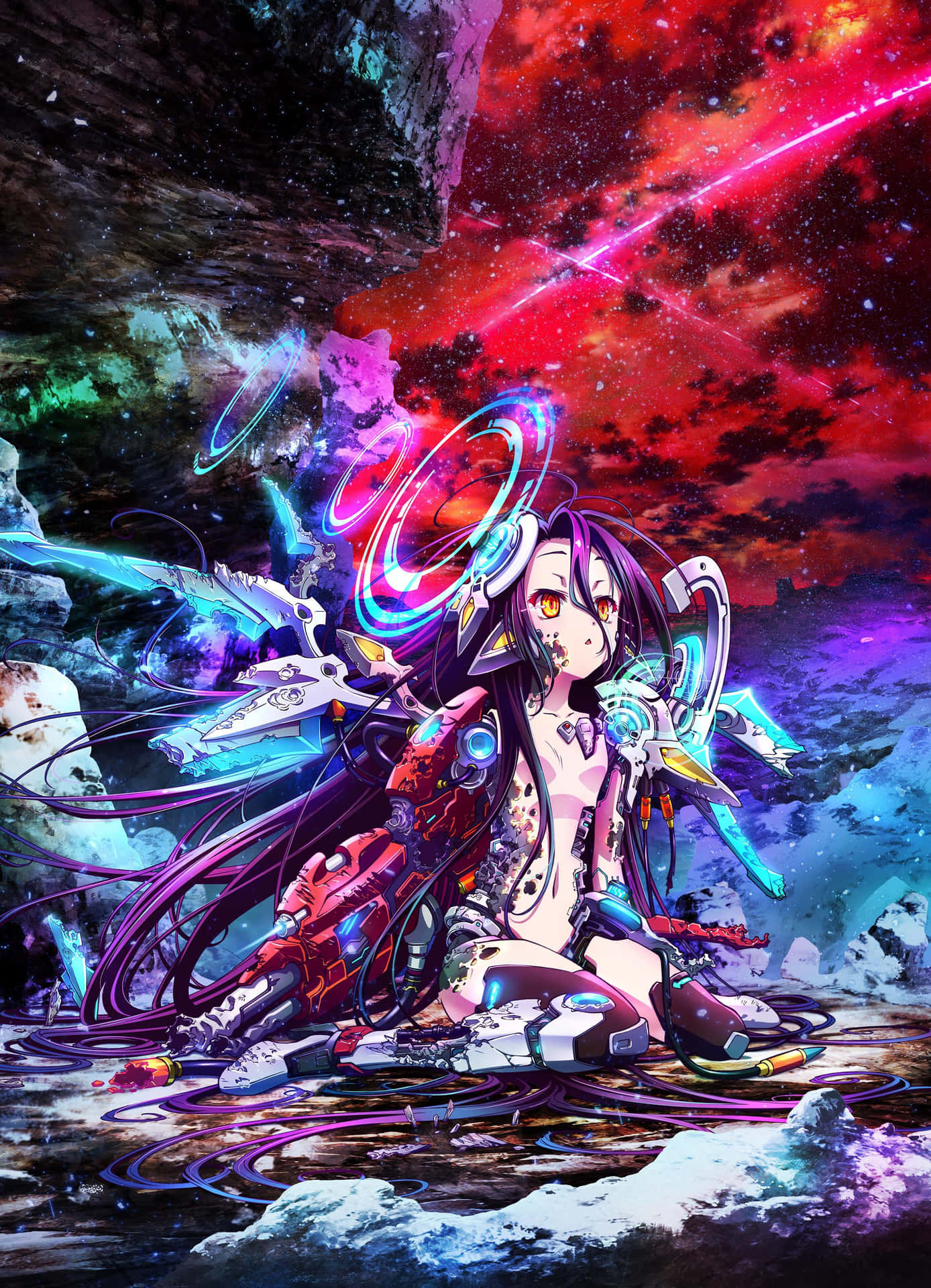 This beautiful world of No Game No Life, where anything can happen.