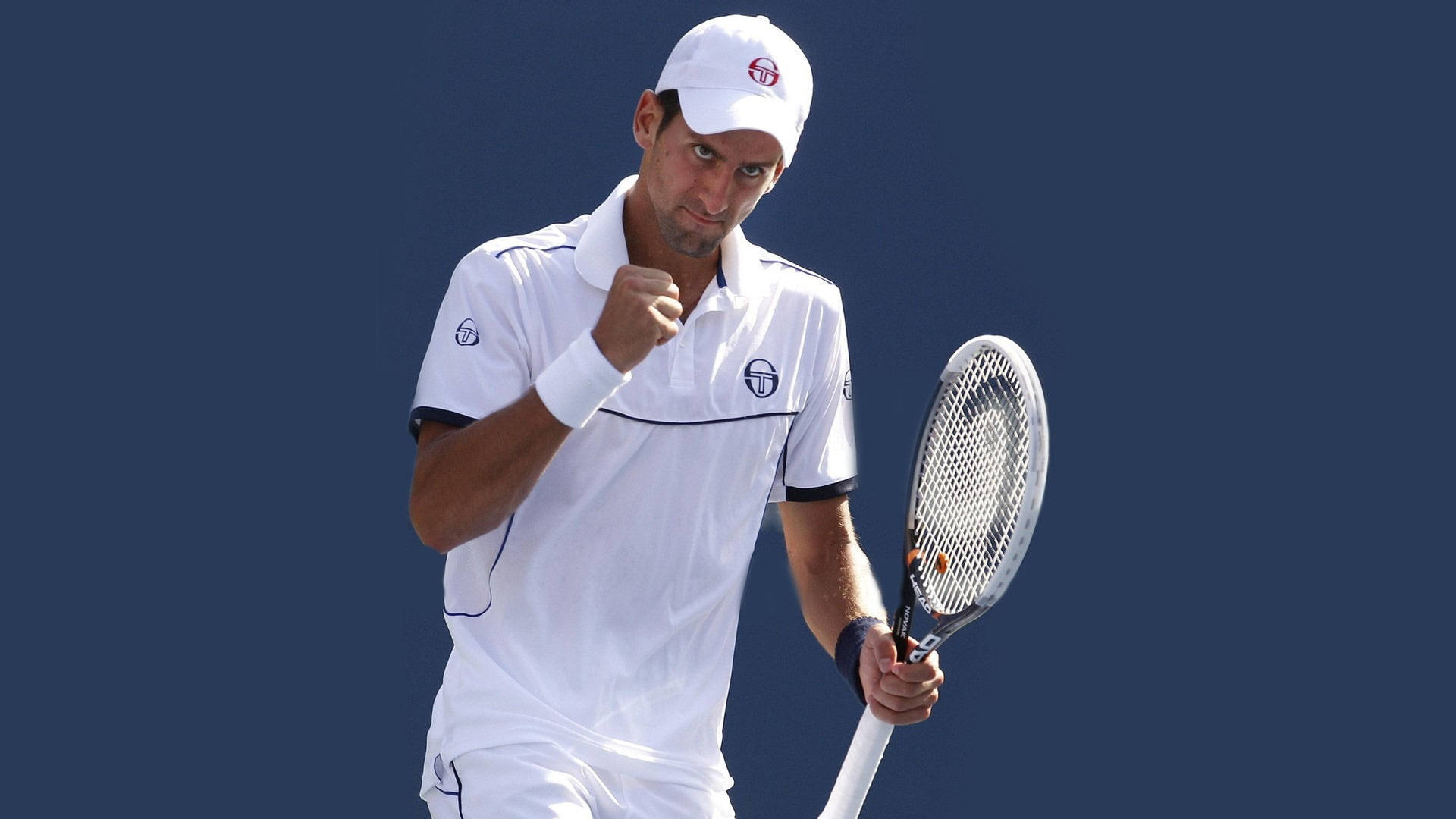 Novak Djokovic King Of Tennis Wallpaper