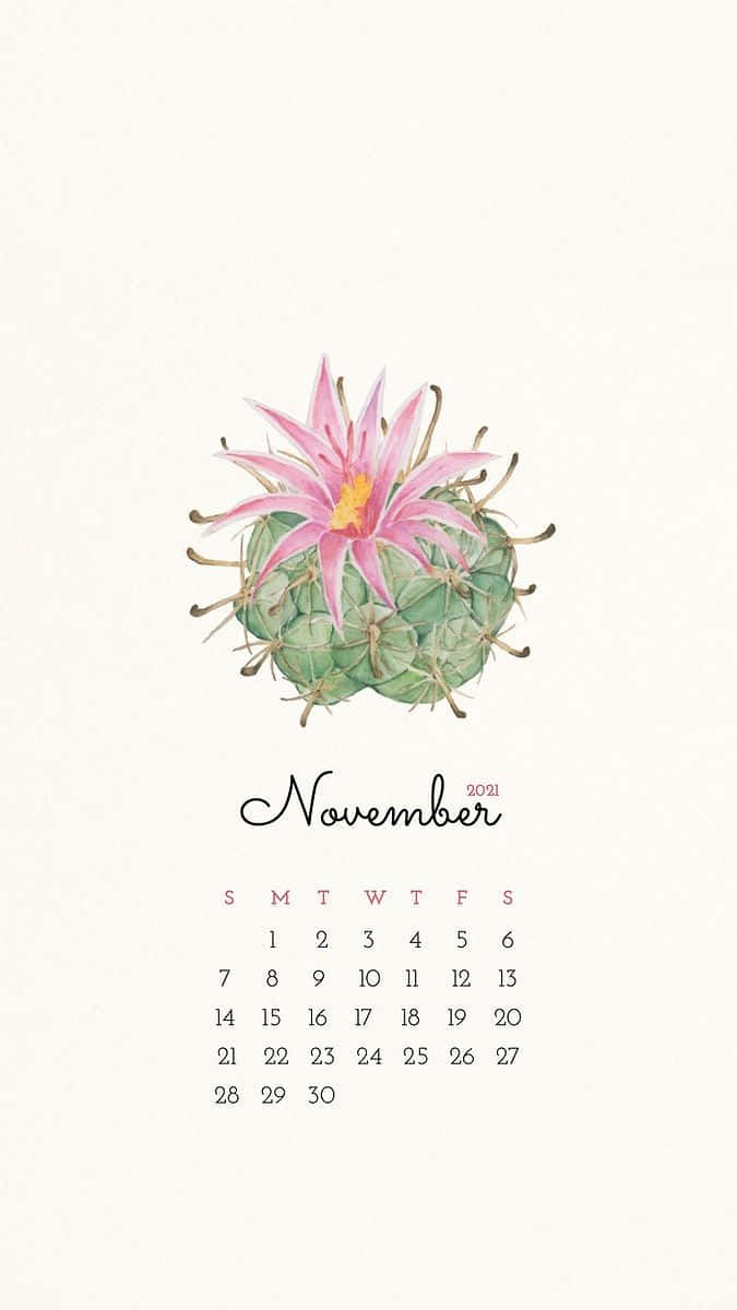 November 2021 Calendar - Plan Your Month Ahead Wallpaper