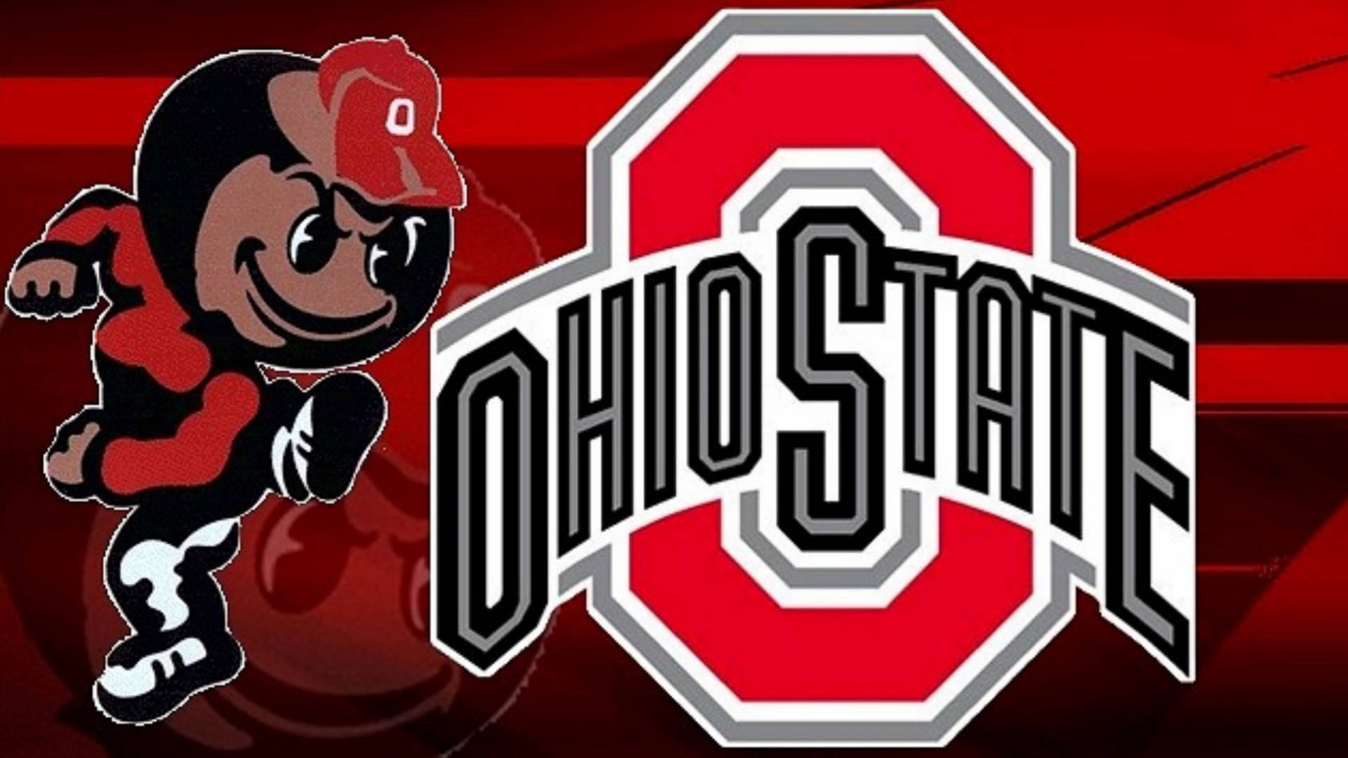 Ohio State University Mascot Digital Illustration Wallpaper