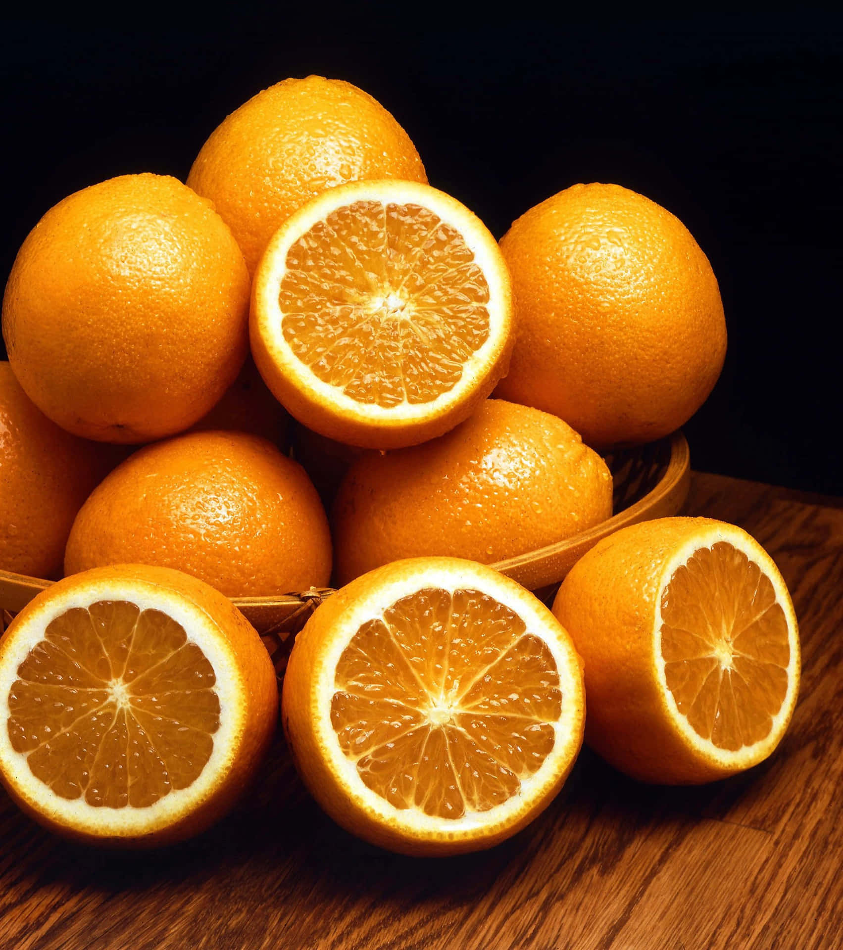 Brightly Colored Orange Fruit