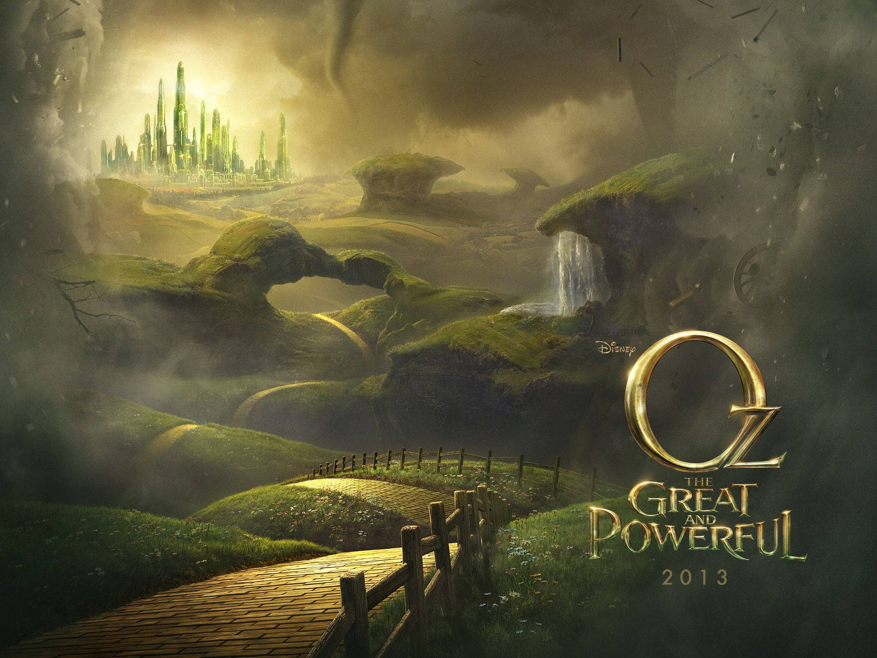 Oz The Great And Powerful Deadly Twister Wallpaper