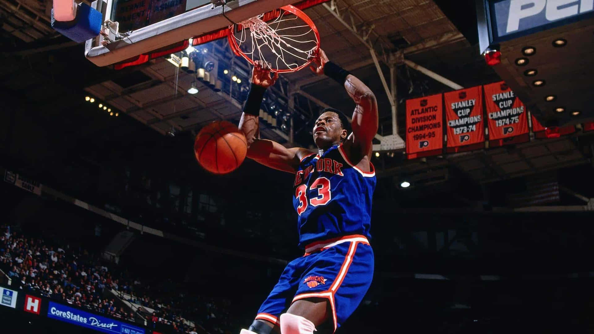 Patrick Ewing Basketball Center Knicks Wallpaper