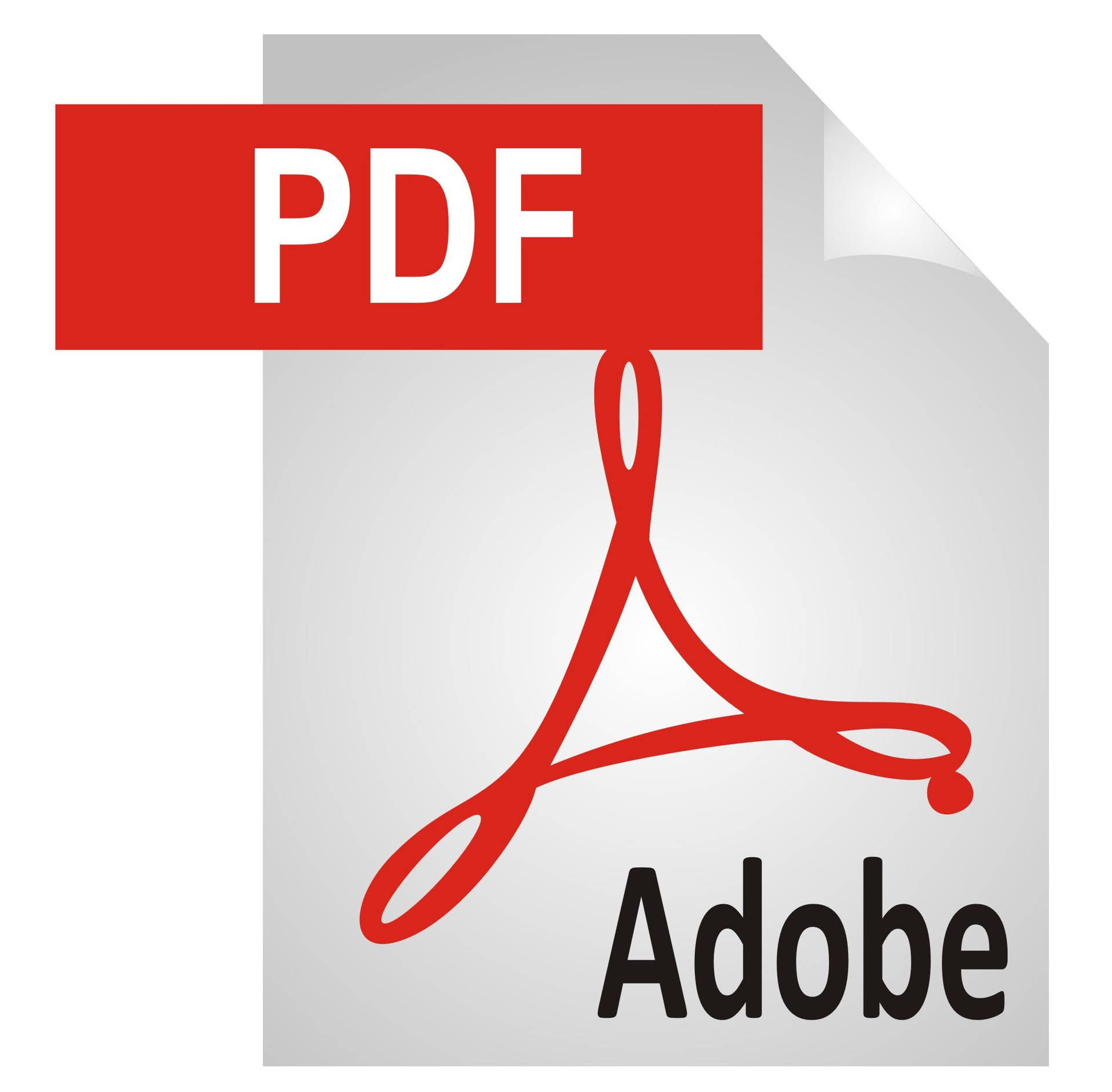 PDF (Portable Document Format) Logo Wallpaper