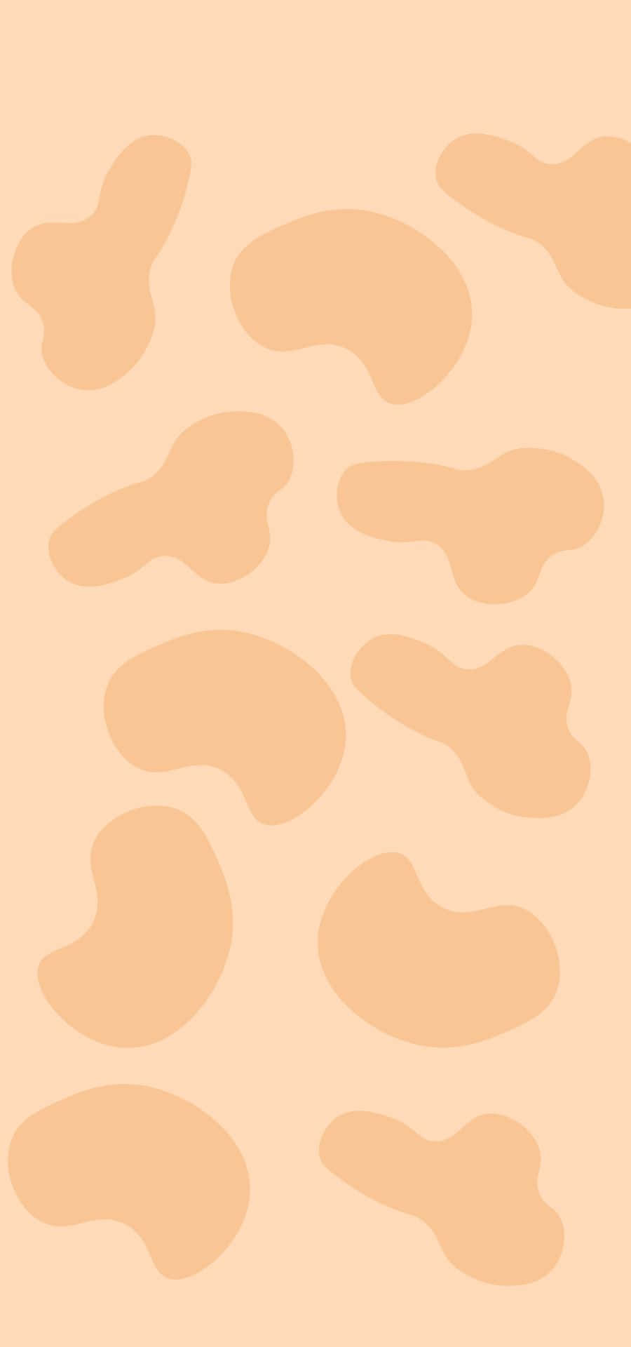 Sweet-scented Peach Color Wallpaper