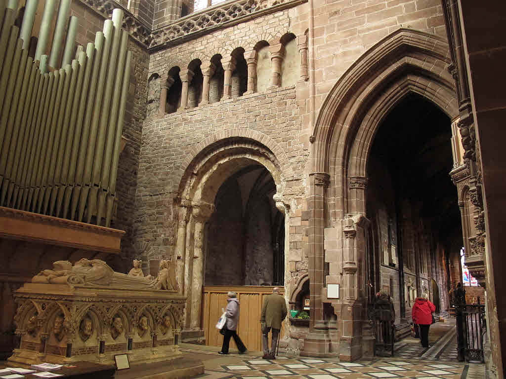 People Inside The Chester Cathedral Wallpaper