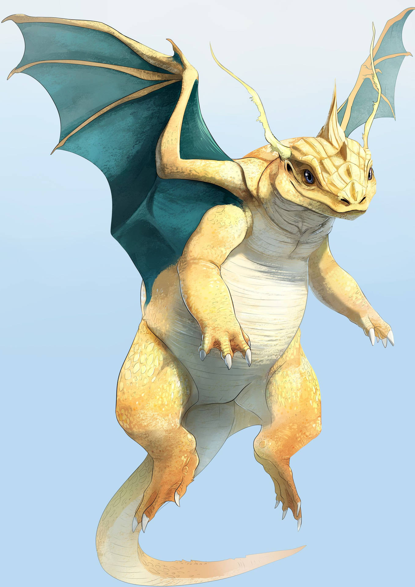 Fly high with Dragonite Wallpaper