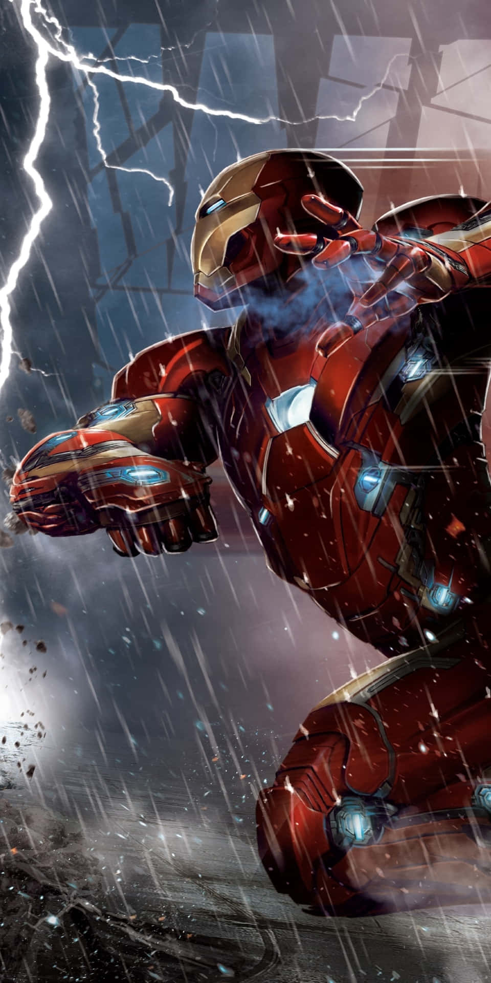 Pixel 3 Iron Man Civil War Background