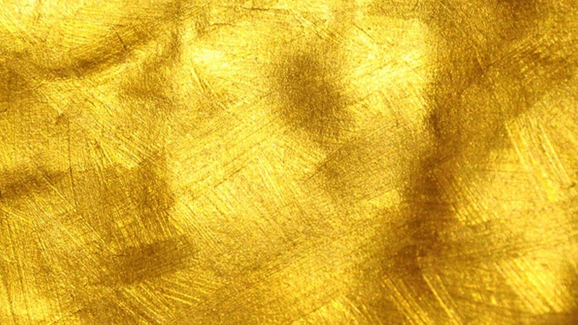 Plain Gold Background Wallpaper
