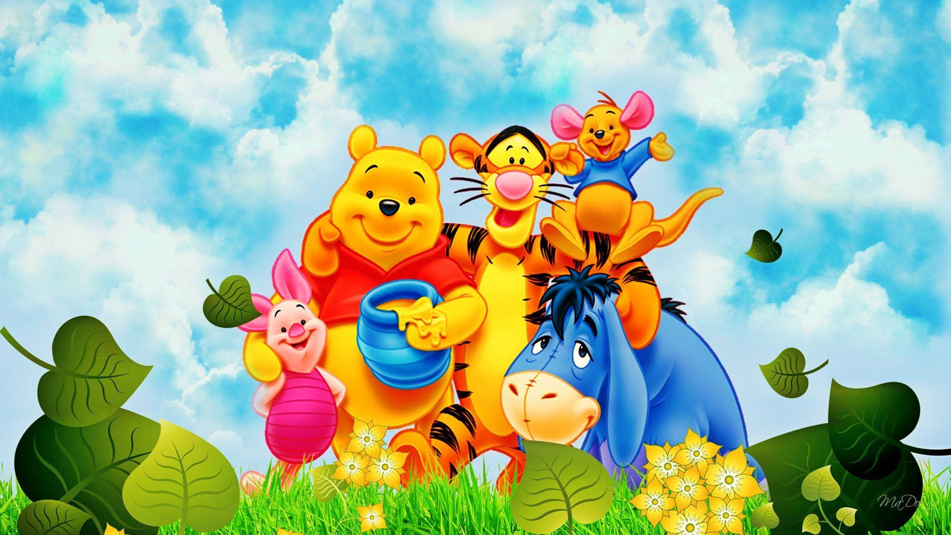 Pooh And Pals Disney 4k Ultra Wide Wallpaper