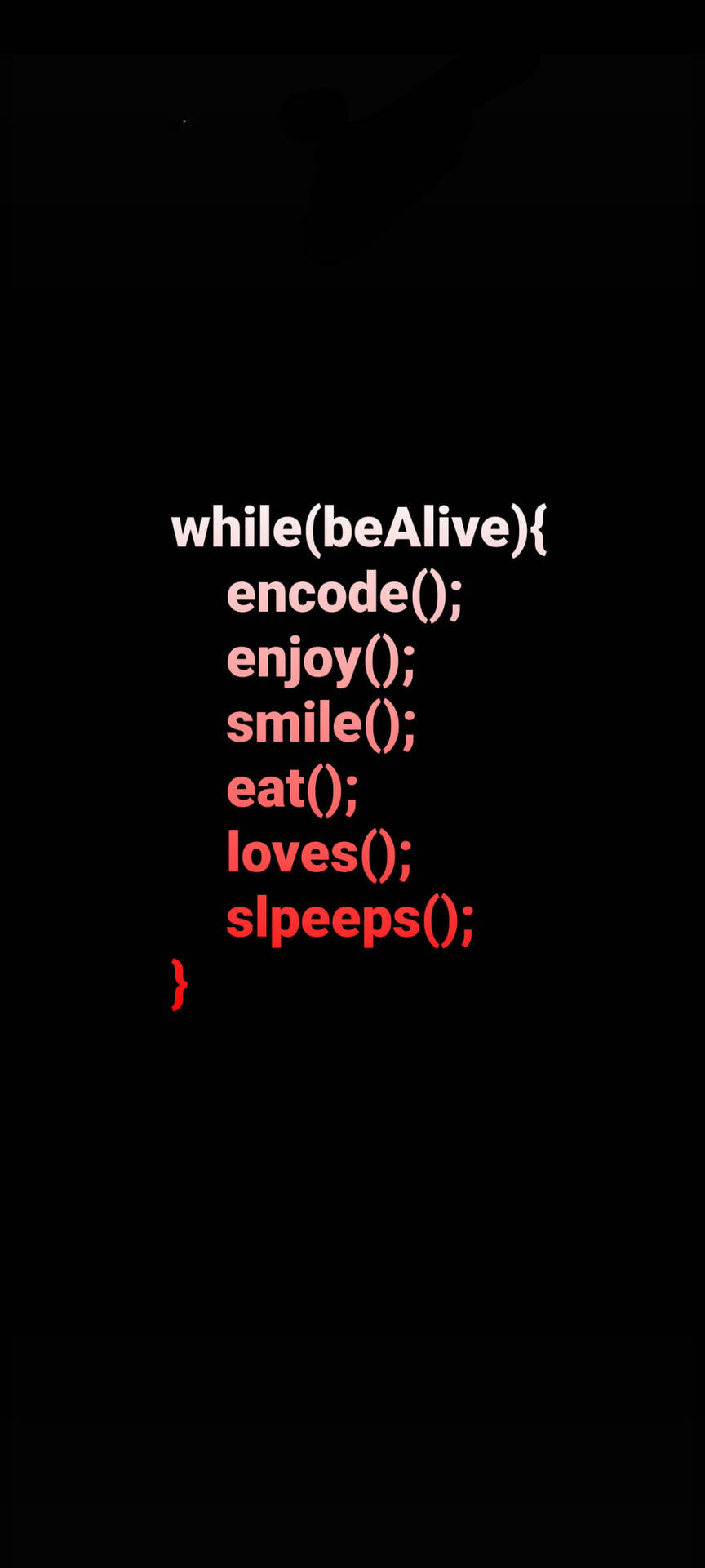 Programming Iphone Be Alive Code Wallpaper