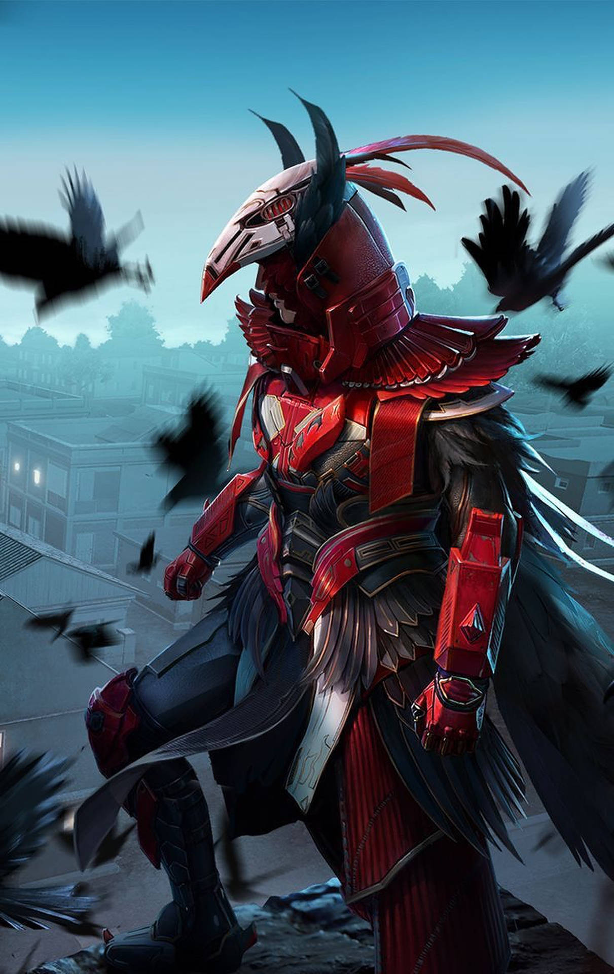 PUBG Blood Raven X Suit 4k Wallpaper