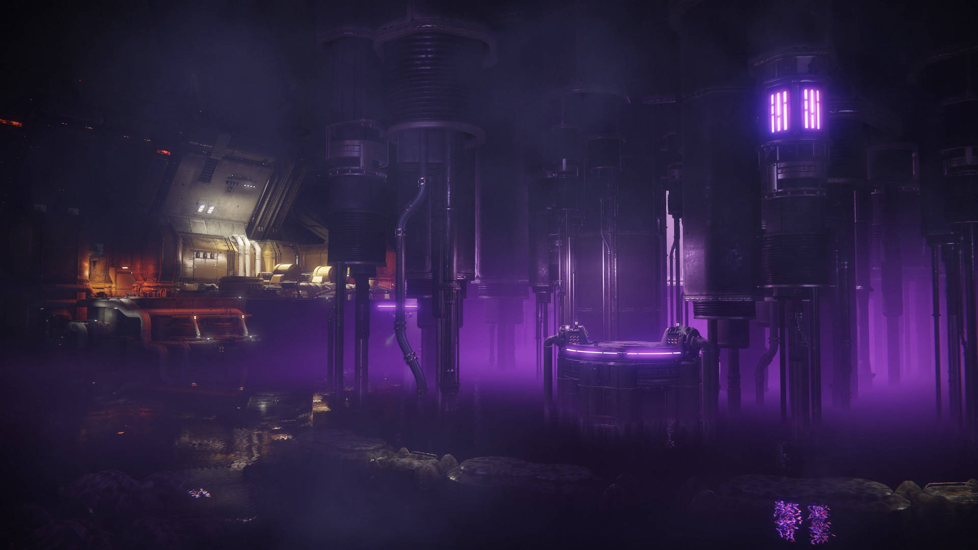 Dark Purple Gaming Destiny 2 Online Game Desktop Wallpaper