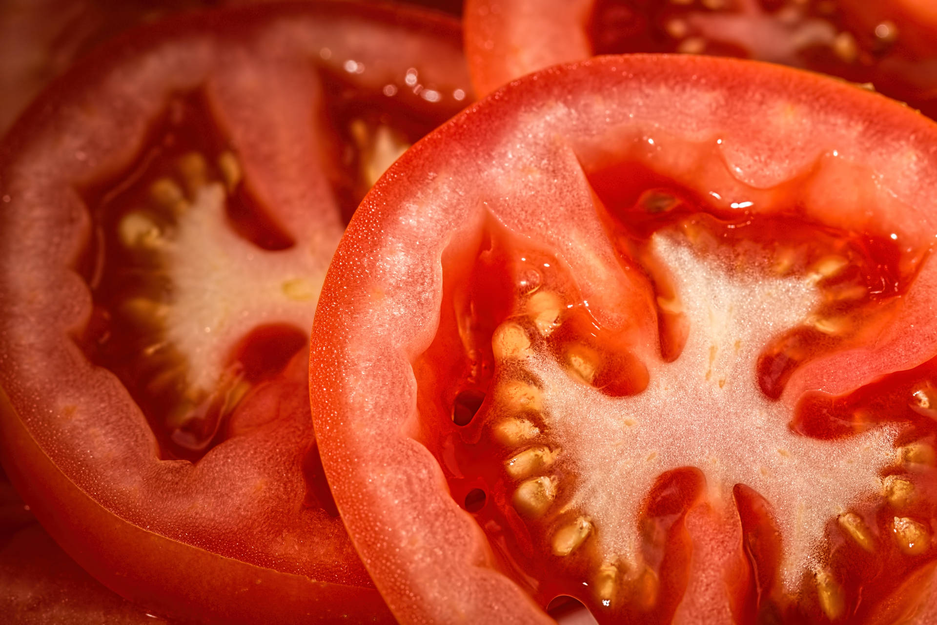Red 4K UHD Food Tomatoes Wallpaper