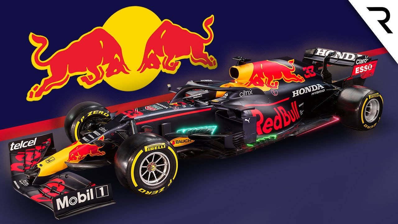 Red Bull Racing Car #33 In Action Wallpaper
