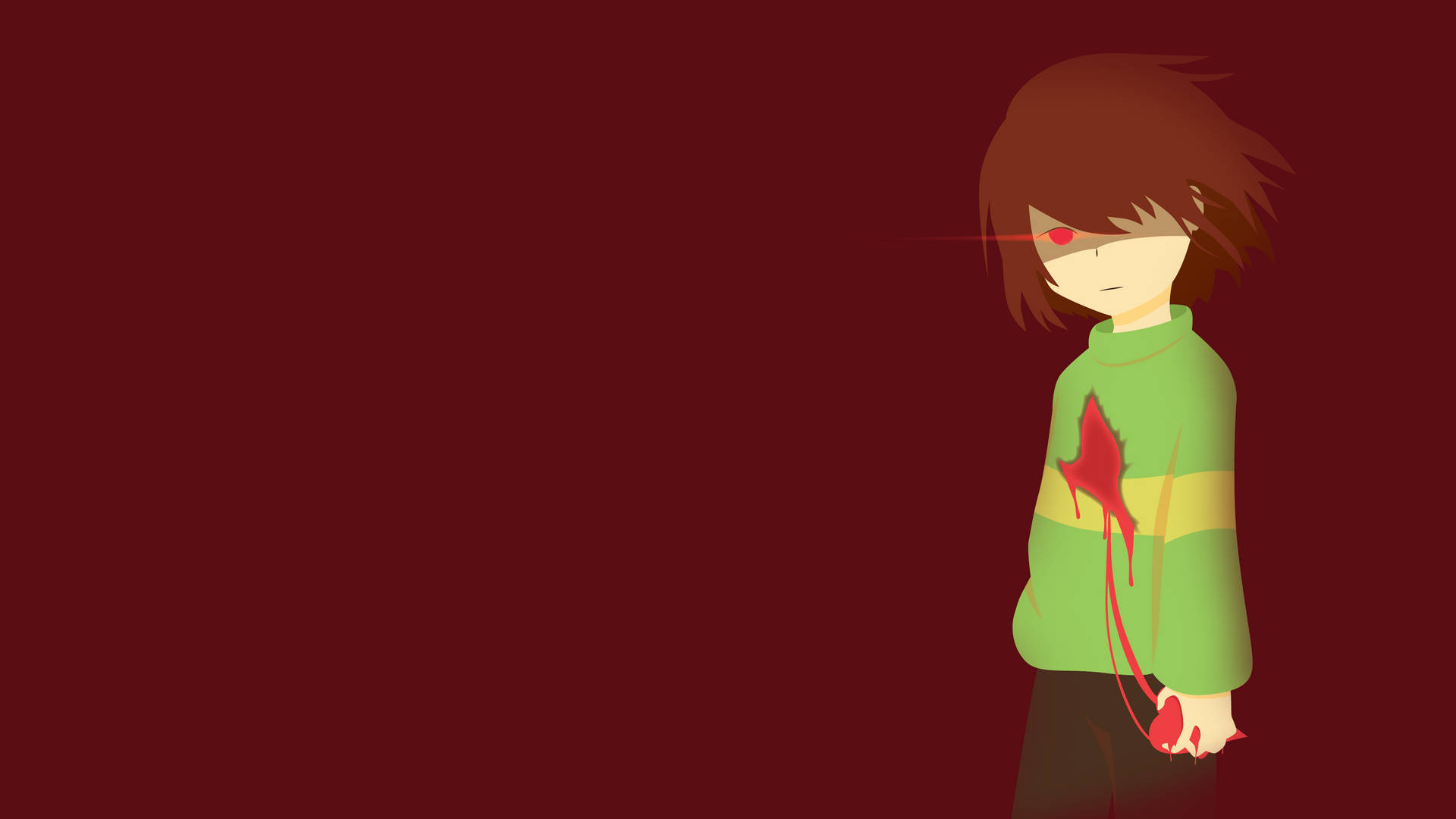 "A magical adventure awaits with Kris from Deltarune" Wallpaper