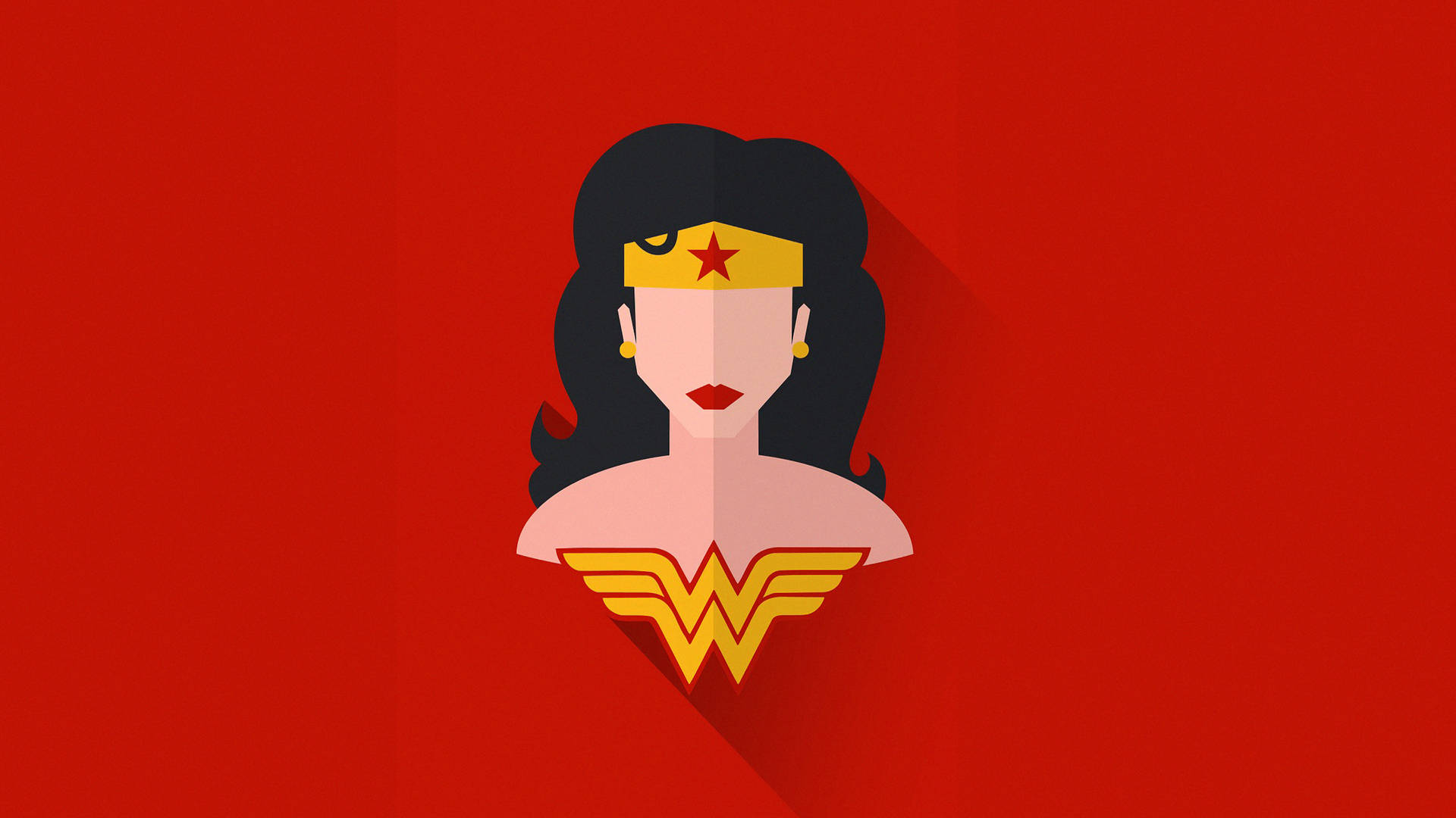 "Powerful, Strong and Beautiful: The Invincible Wonder Woman" Wallpaper