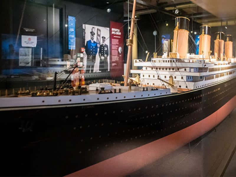 RMS Titanic Museum at Merseyside Maritime Wallpaper