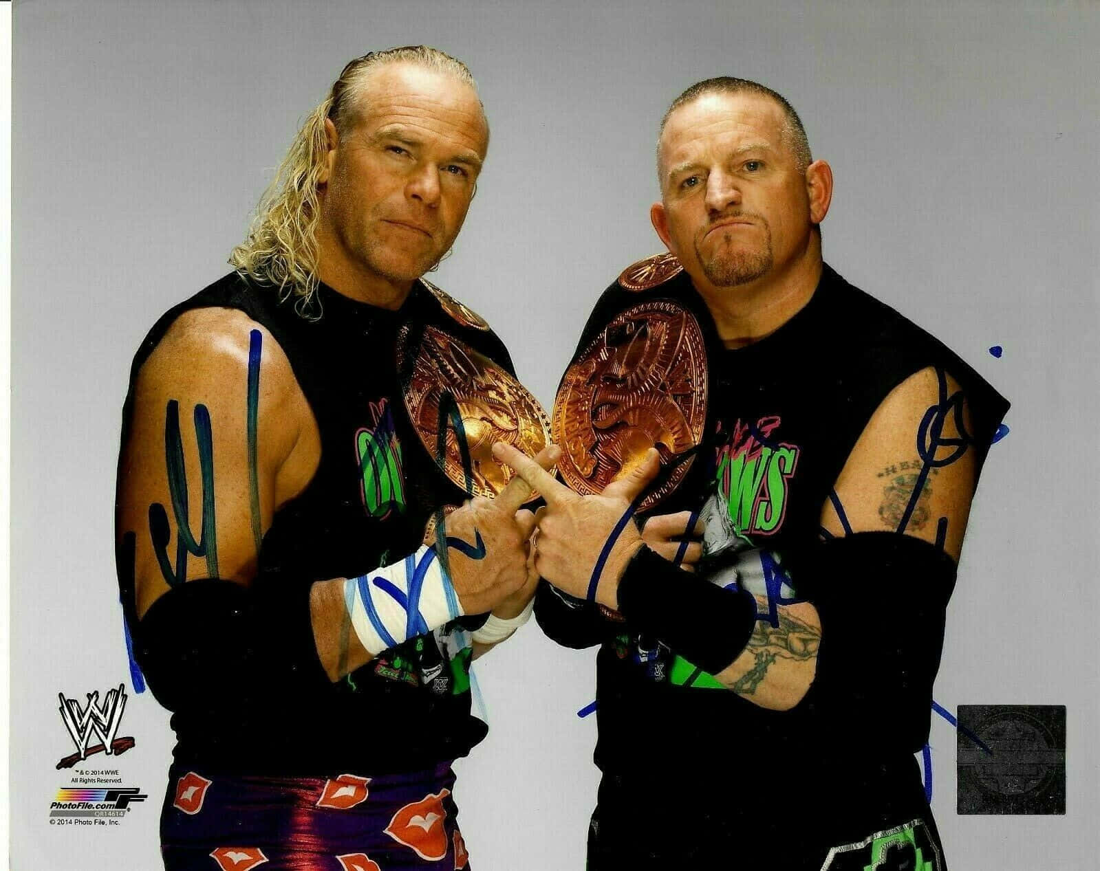 Road Dogg Doing X Sign Wallpaper