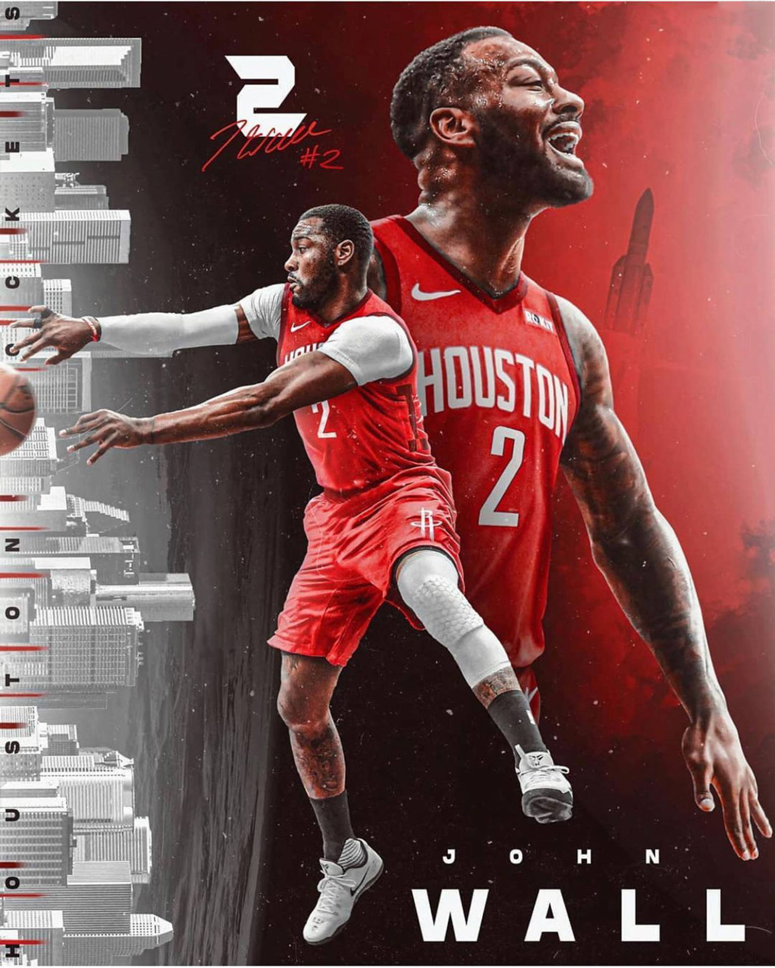 Rockets Player John Wall Wallpaper
