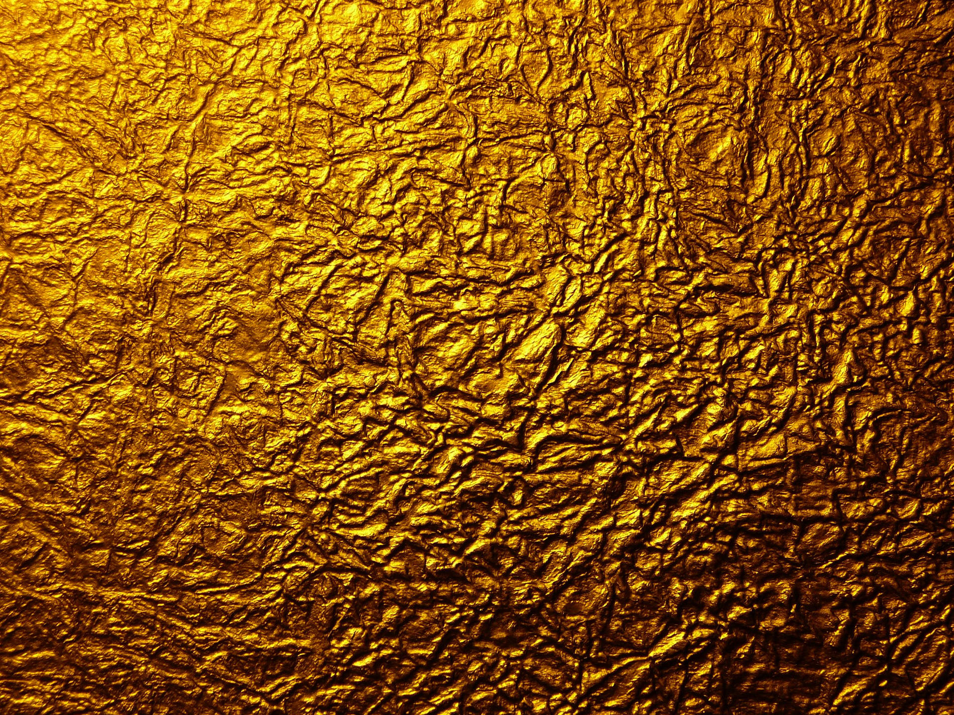 Rough Surface Gold Foil Wallpaper