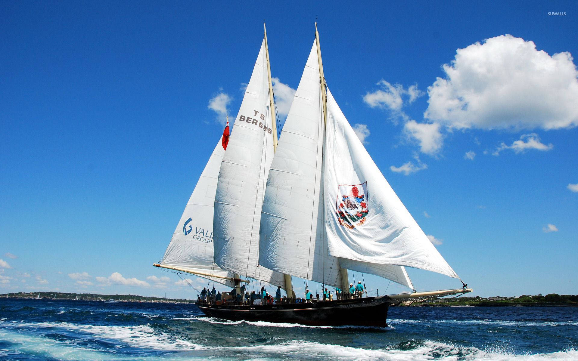Sailing Spirit Of Bermuda Wallpaper