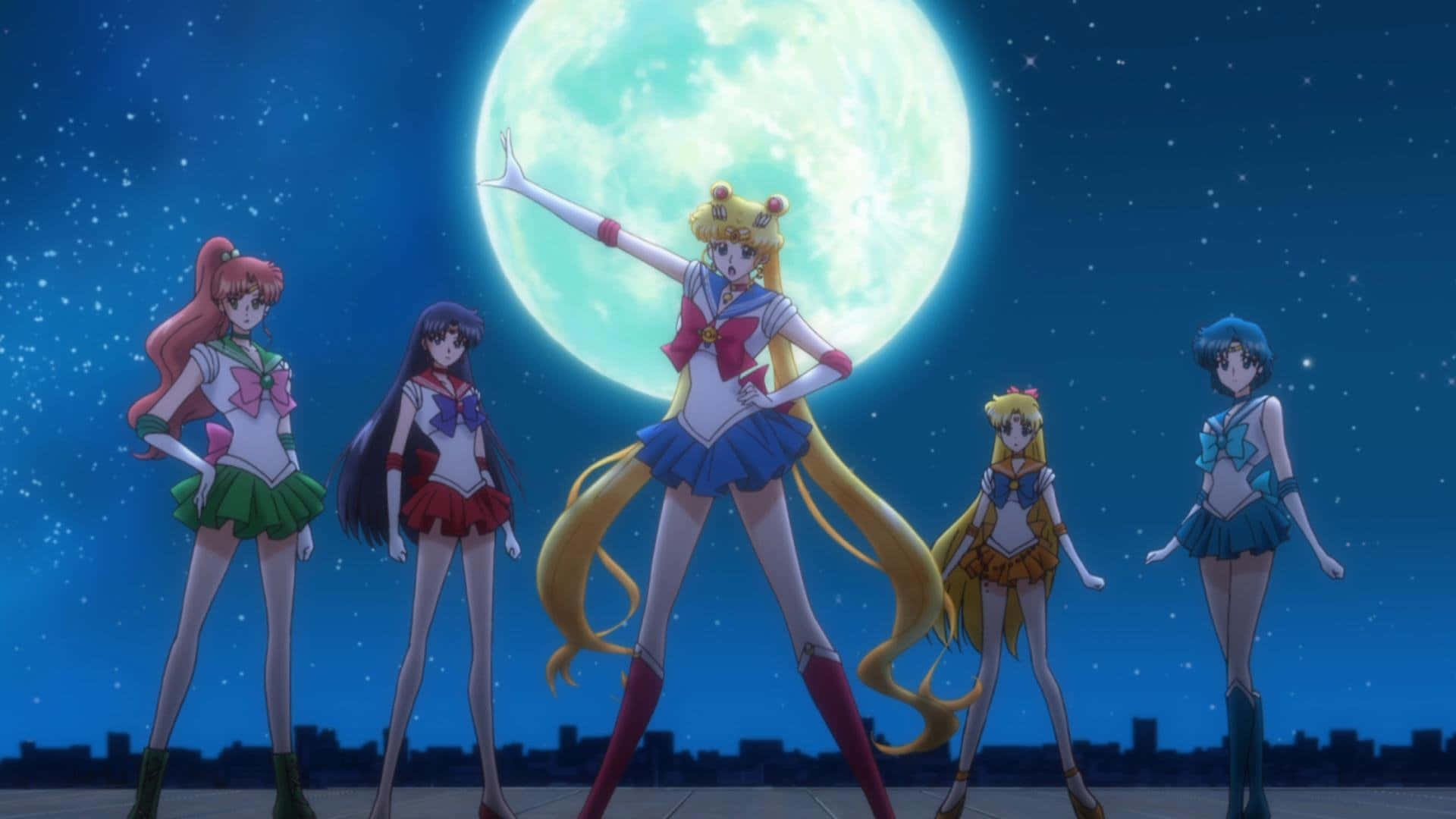 Sailor Moon Crystal - Guardians of the Universe Wallpaper