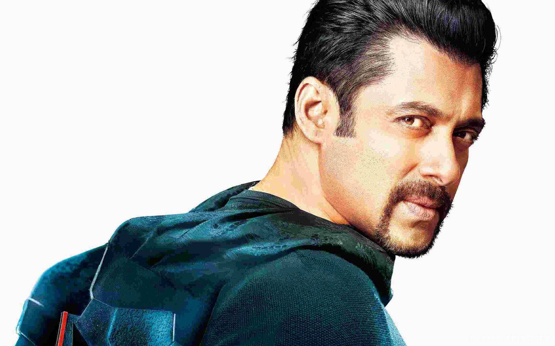 Salman Khan Hd Kick White Background Wallpaper