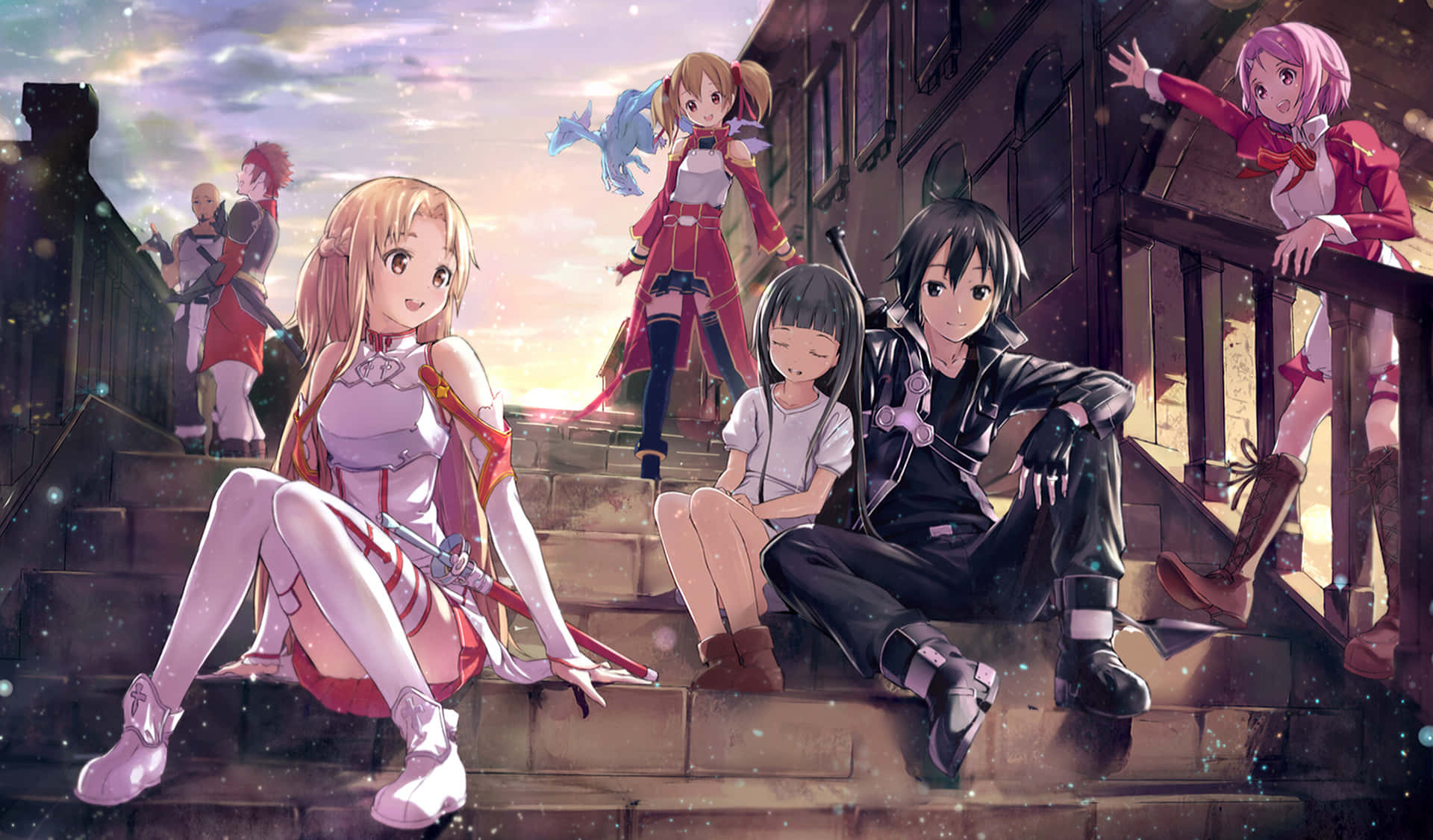 Join the journey with Kirito in the world of Sword Art Online!