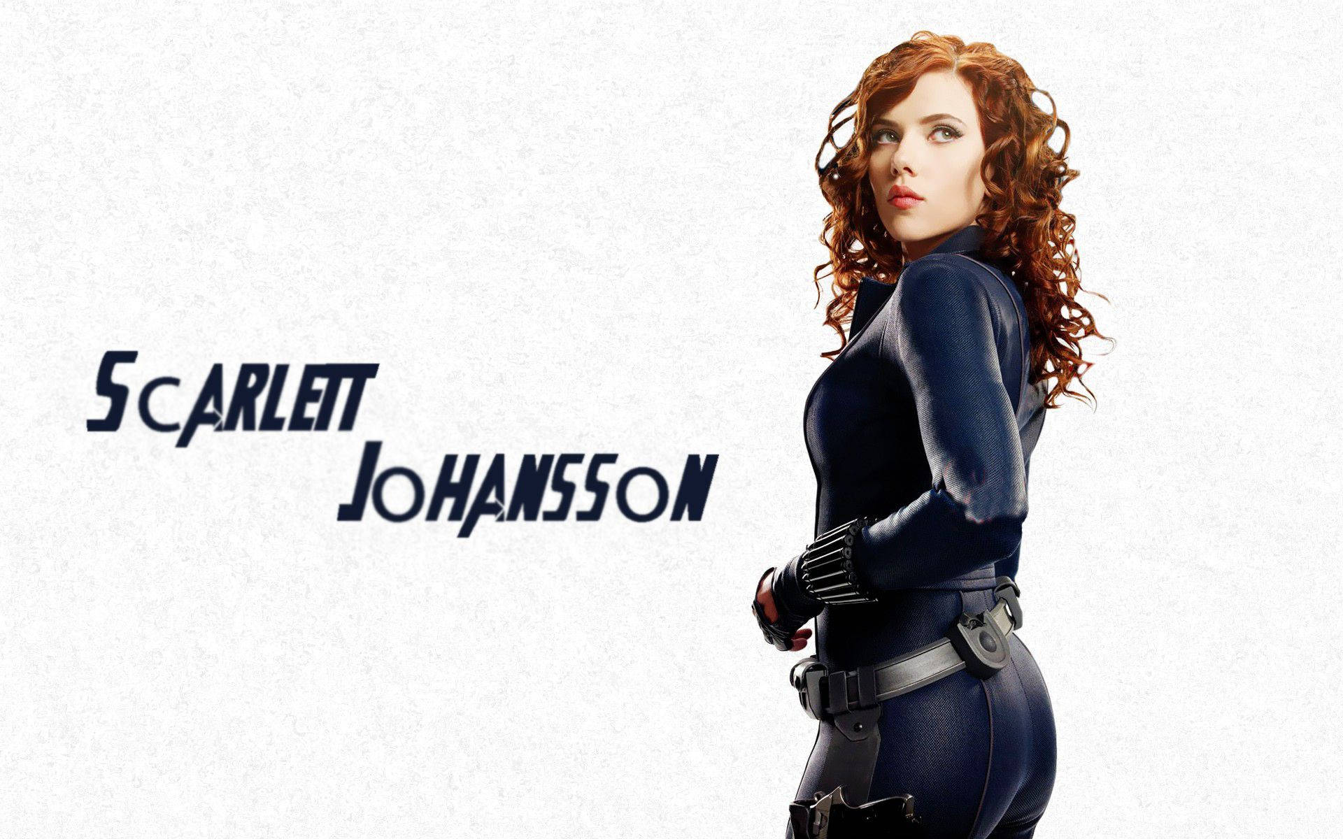 Scarlett Johansson as Natasha Romanoff in Marvel's The Avengers Wallpaper
