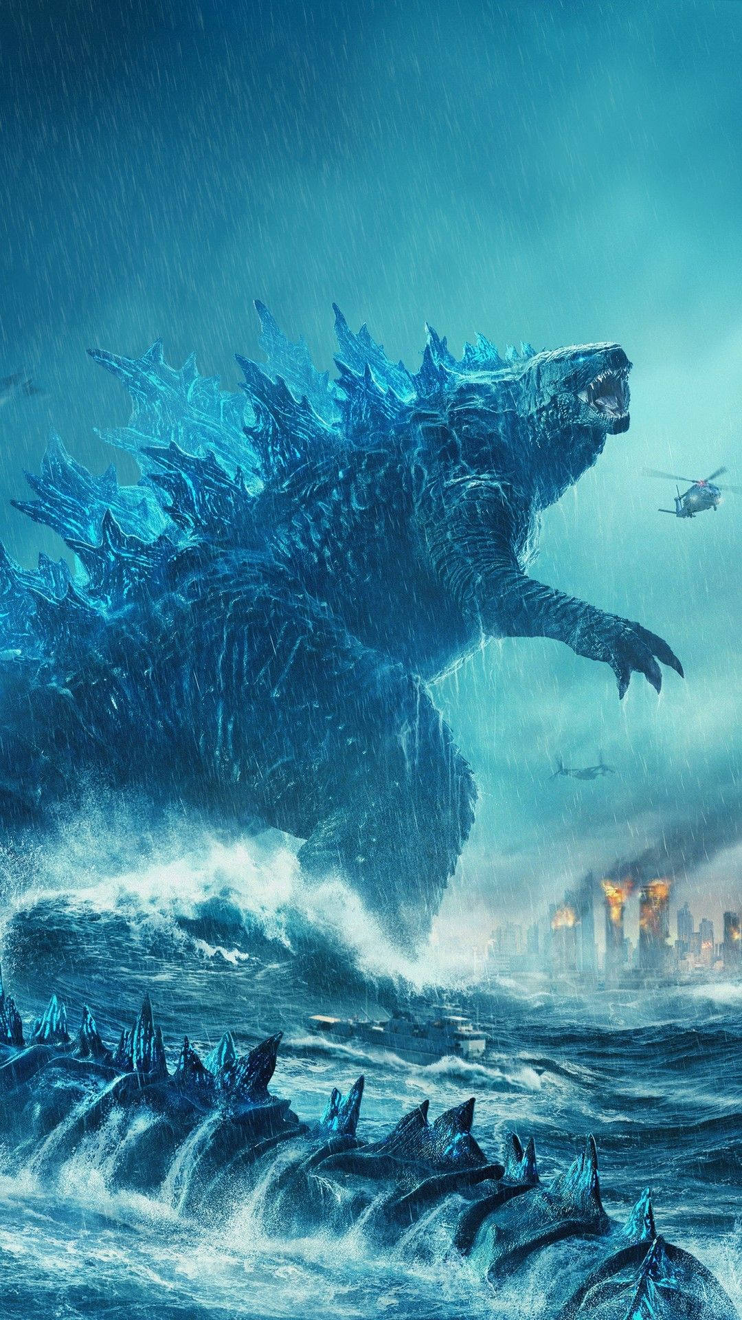 "Godzilla Junior Roars Beneath The Sea" Wallpaper