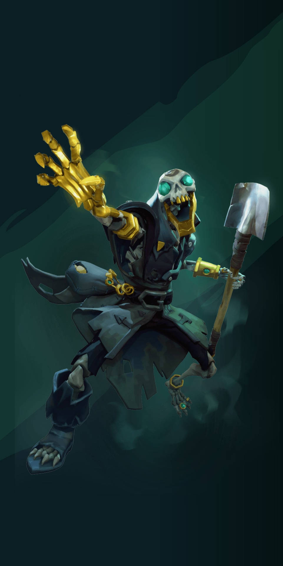 Challenge yourself with the Gold Hoarder Skeletons in Sea of Thieves Wallpaper