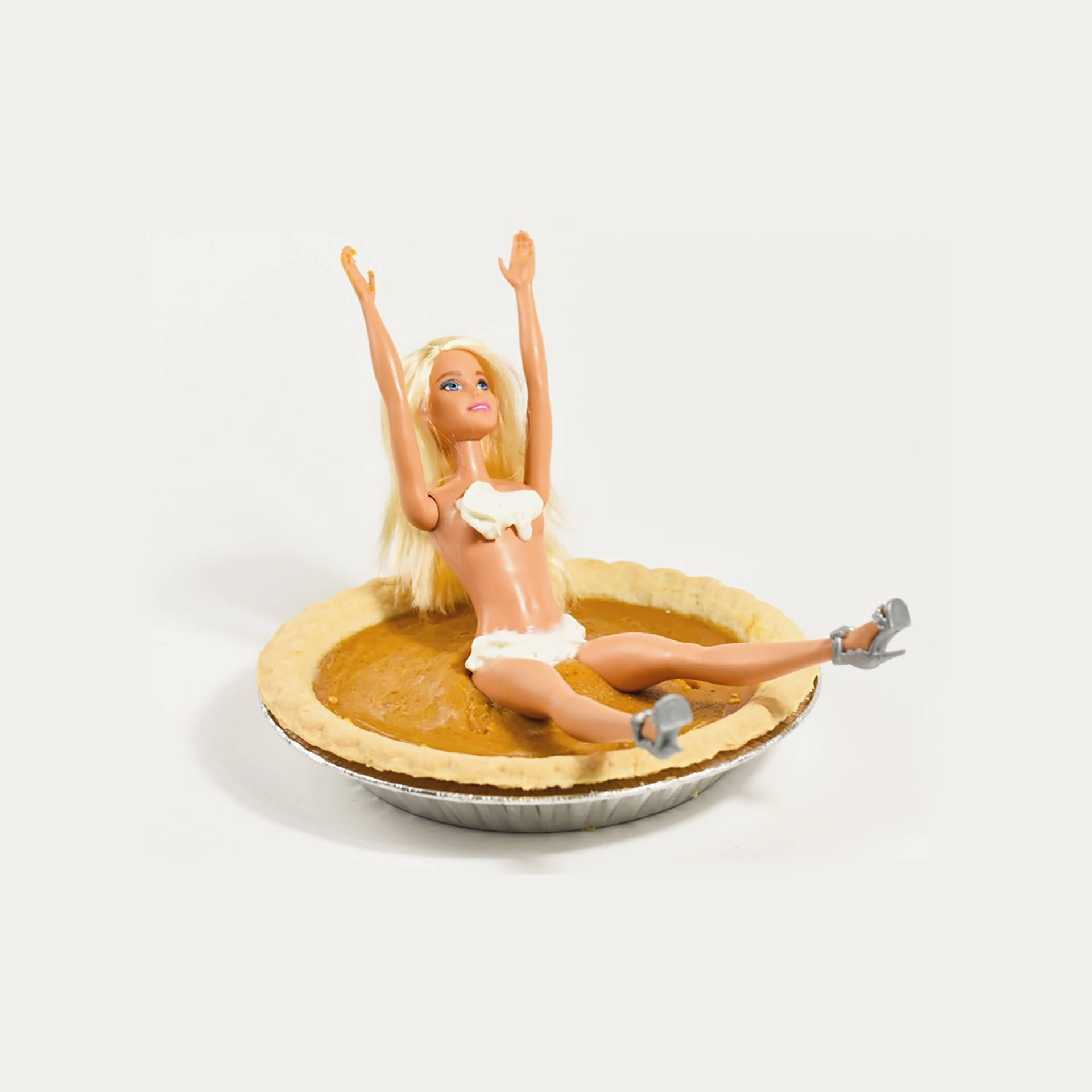 Sexy Barbie In A Pie Wallpaper