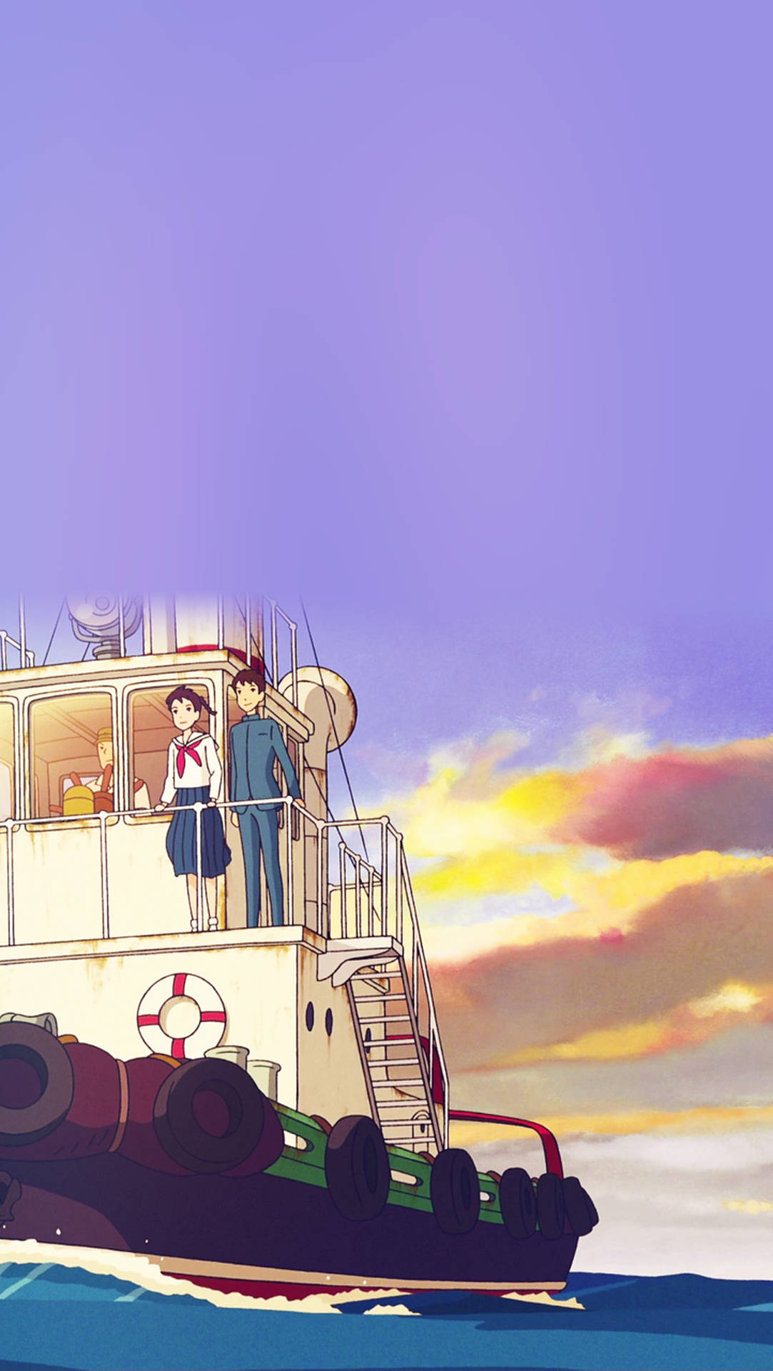 Ship From Up On Poppy Hill Wallpaper