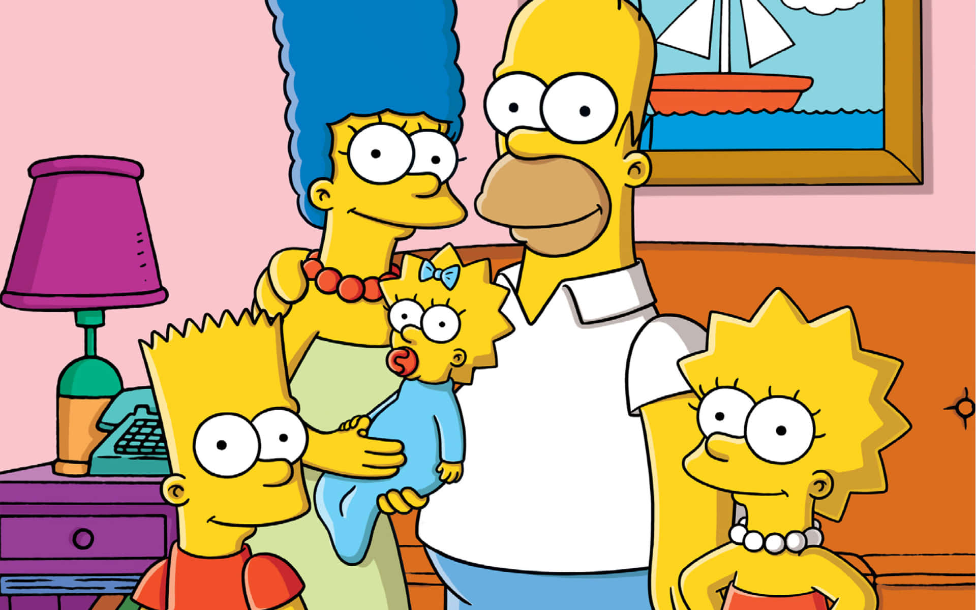 The Simpson family living a life of genuine quality.
