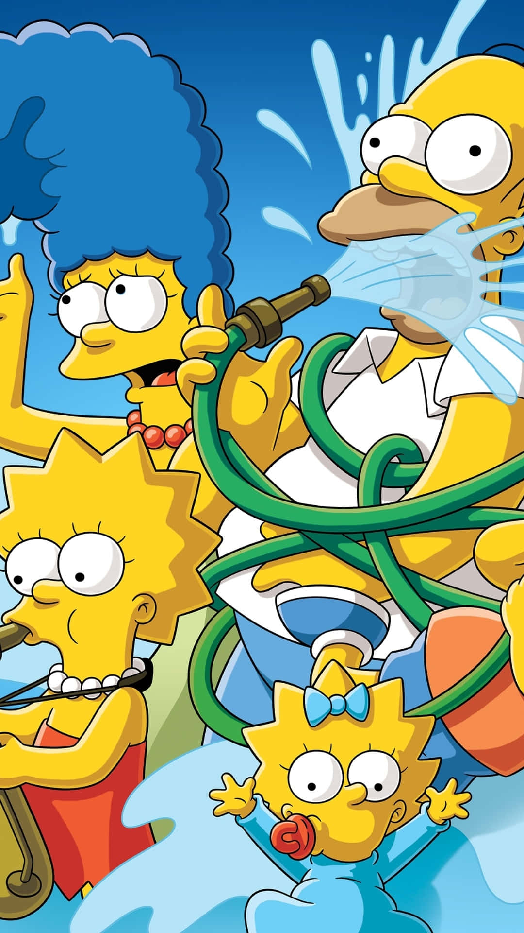 Enjoying Good Times with Friends and Family on the Simpsons