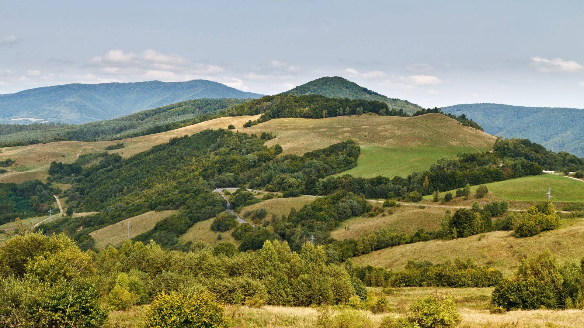 Slovakia Green Mountains Wallpaper