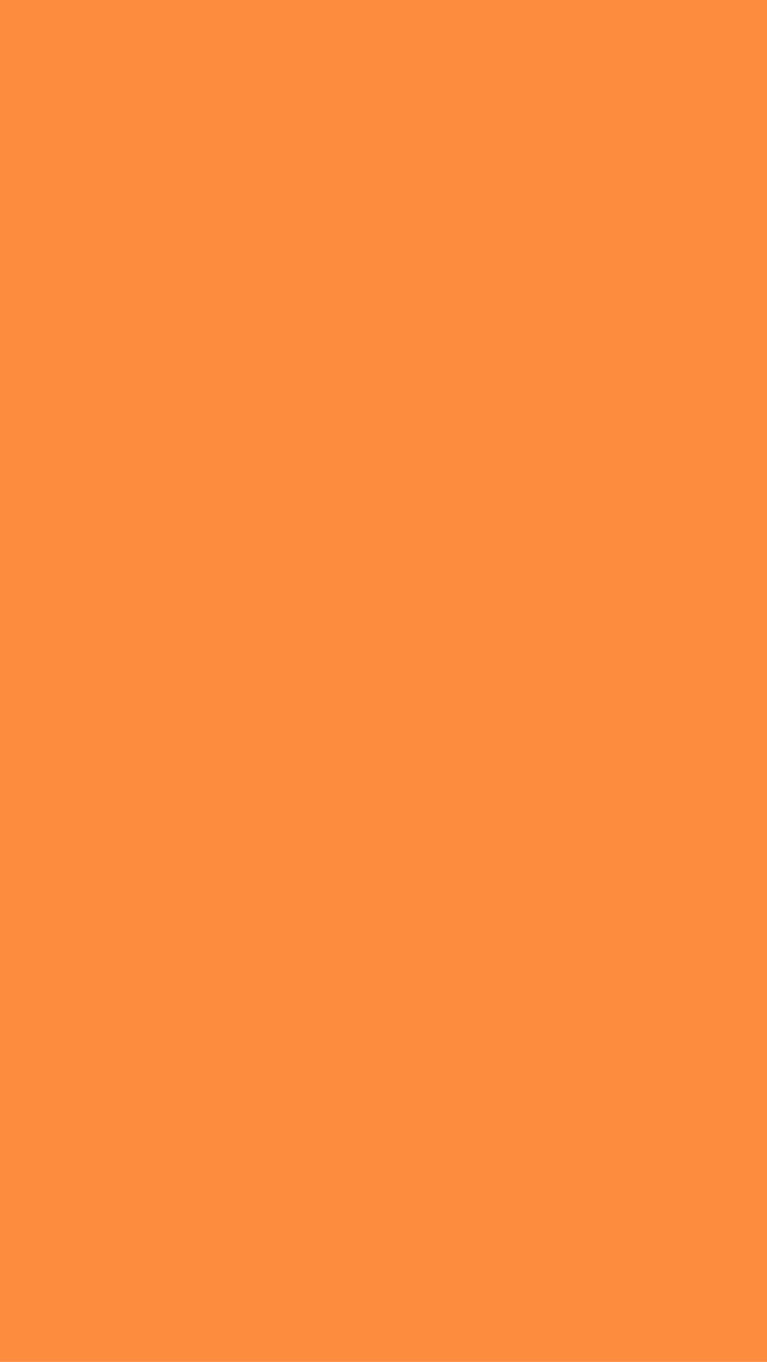Solid Iphone Orange Wallpaper