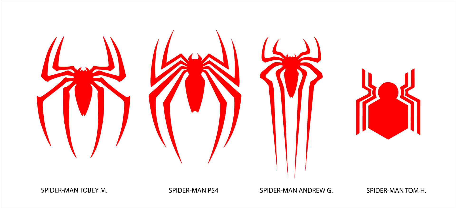 Spider-man Logos Vector Wallpaper