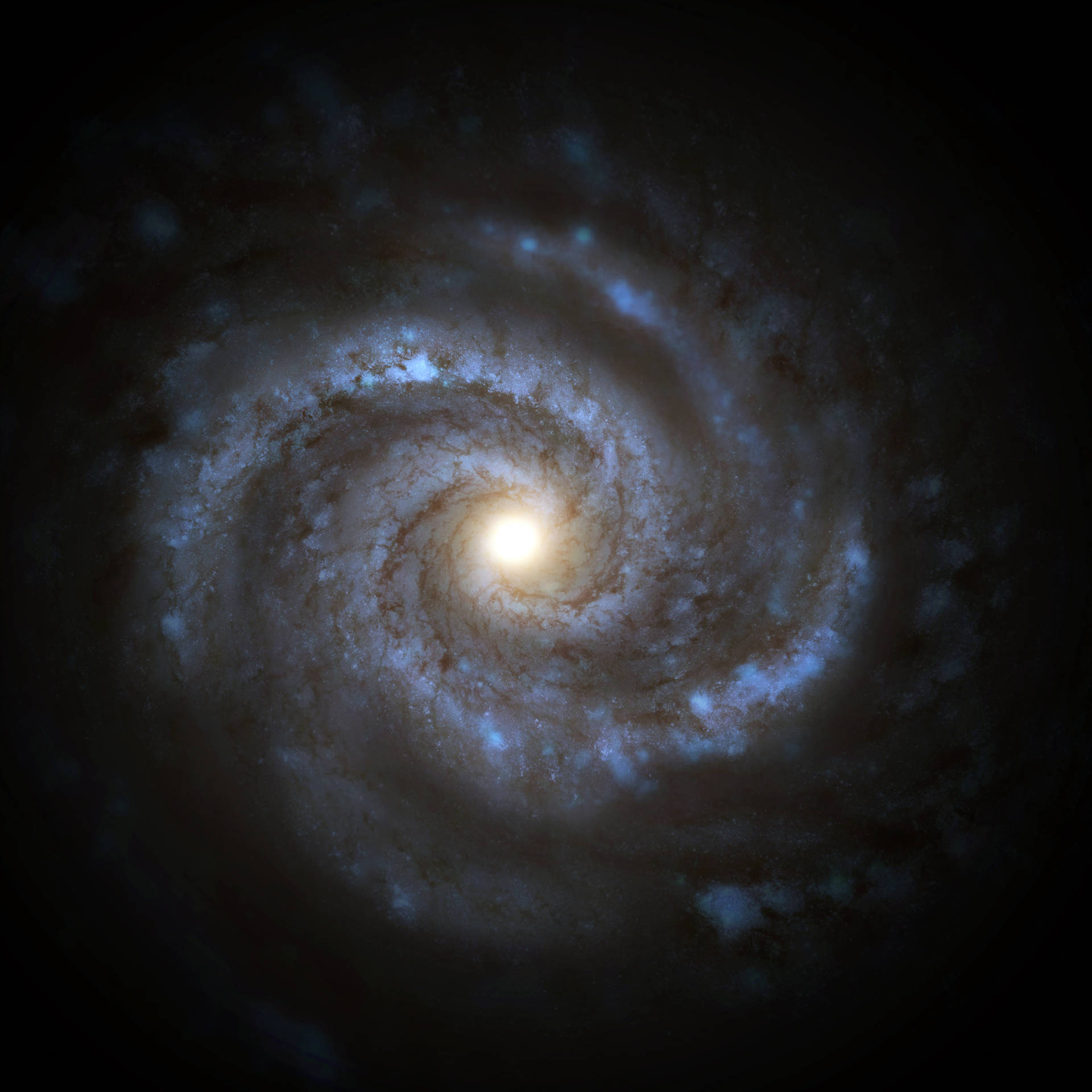 Magnificent Spiral Milky Way Galaxy Wallpaper